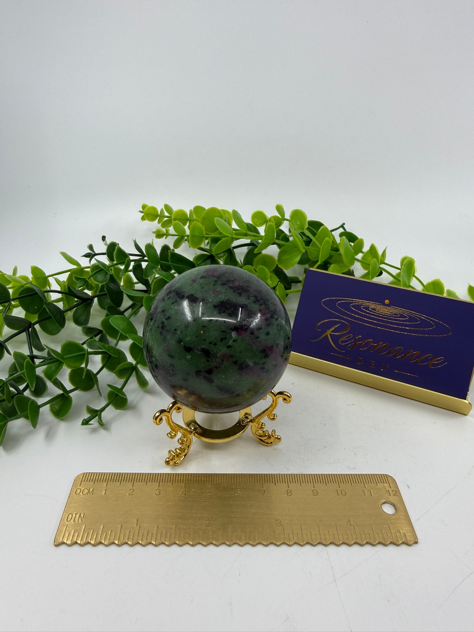 Ruby Zoisite Sphere (Opt E)