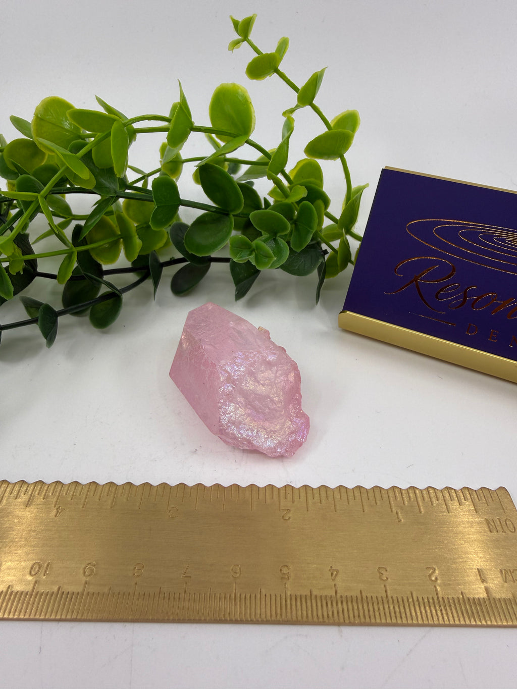 Aura Rose Quartz Raw Point (Opt A)