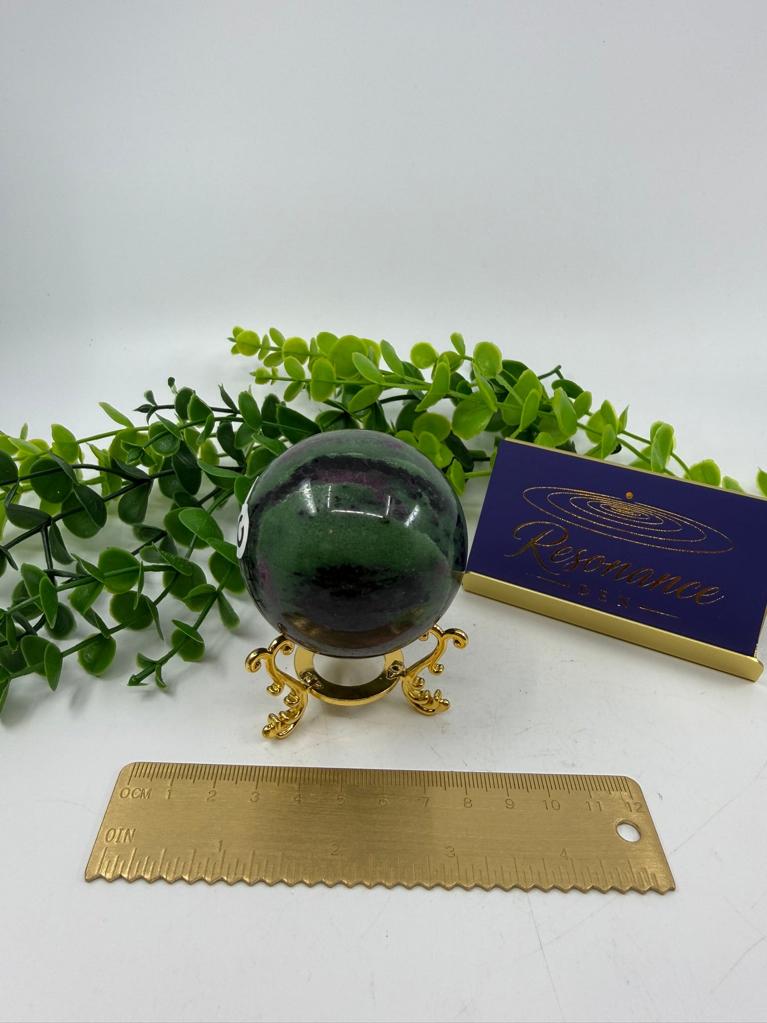 Ruby Zoisite Sphere (Opt C)