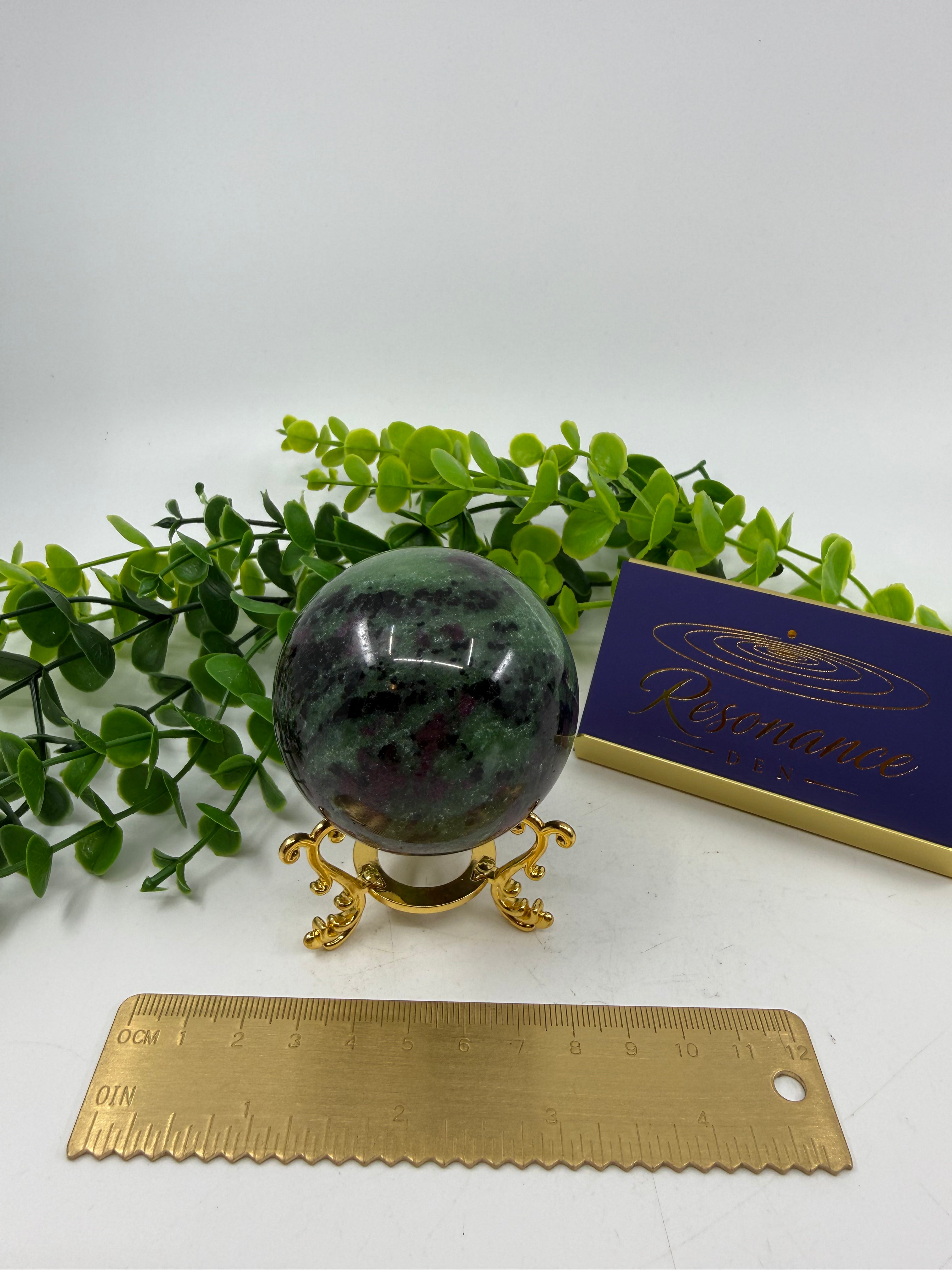 Ruby Zoisite Sphere (Opt G)