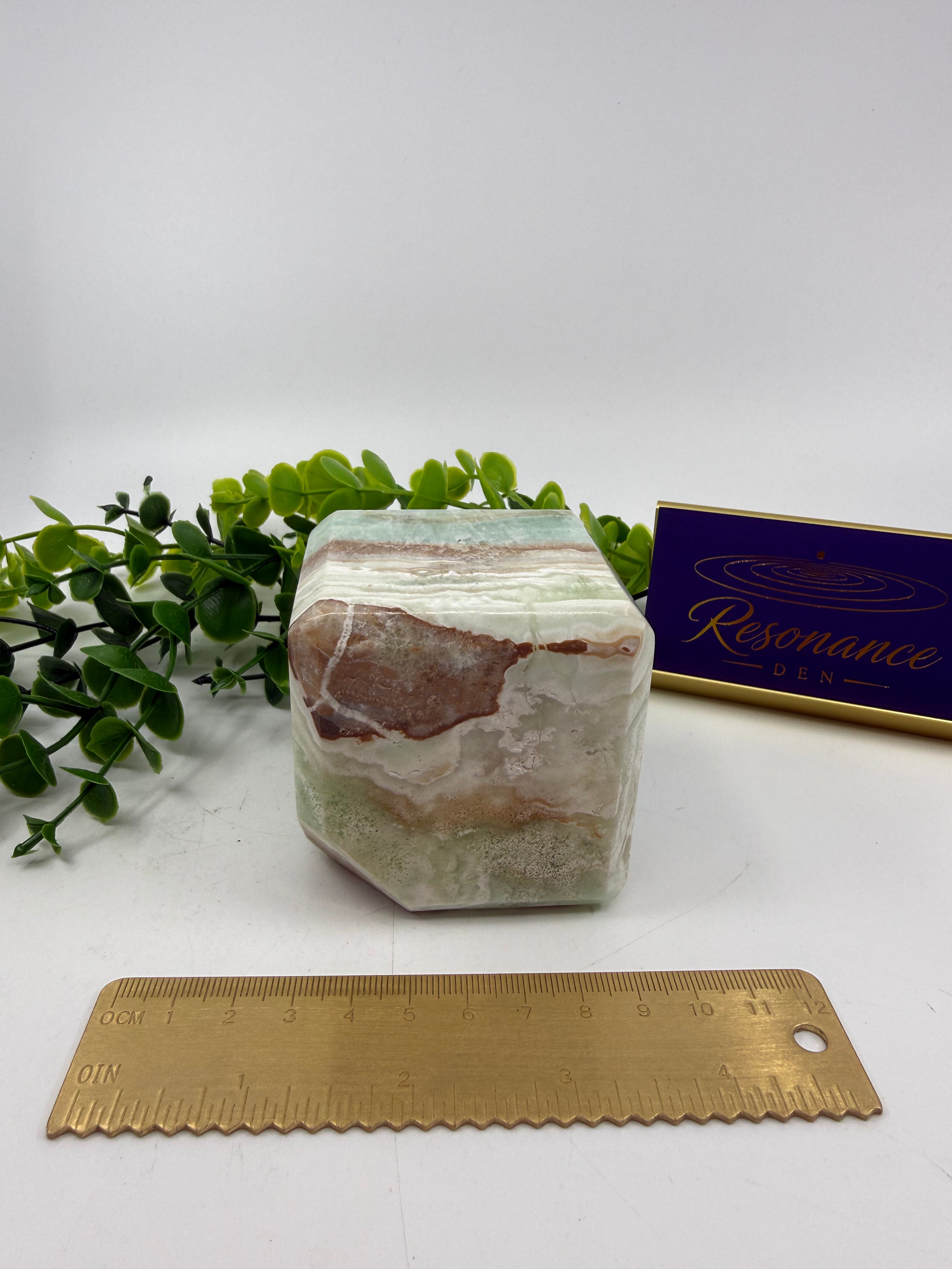 Caribbean Calcite Cube (Opt A)