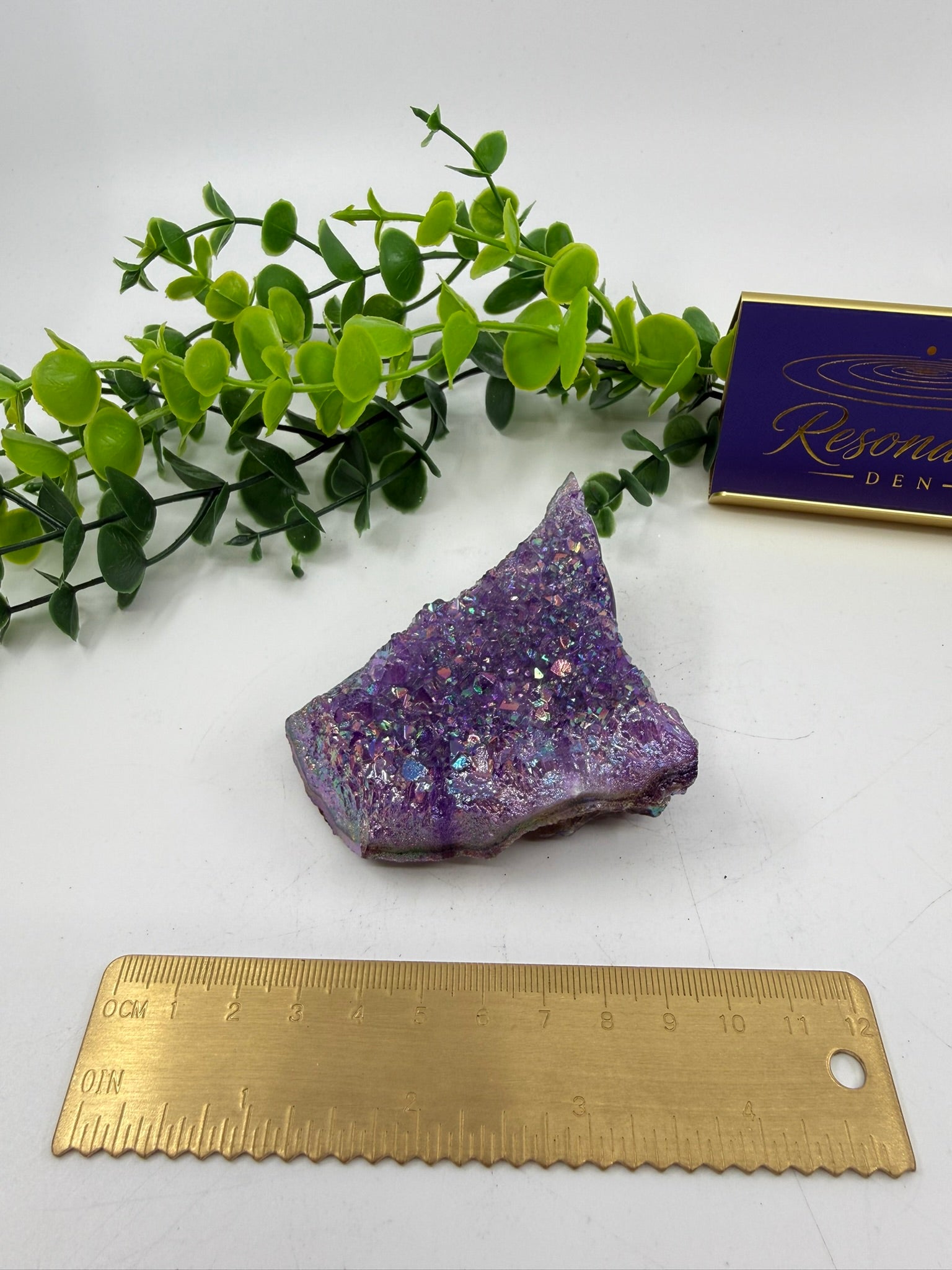 Aura Amethyst Raw Cluster (Opt C)