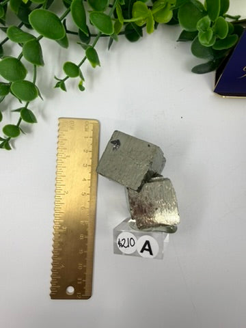 Raw Pyrite Cluster | On stand (Opt A)