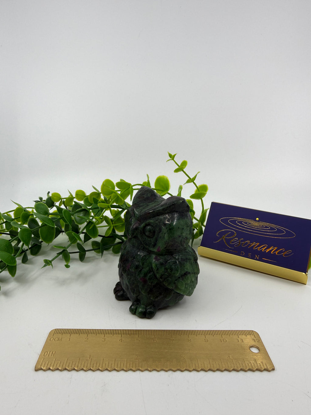Ruby Zoisite Owl (Opt B)