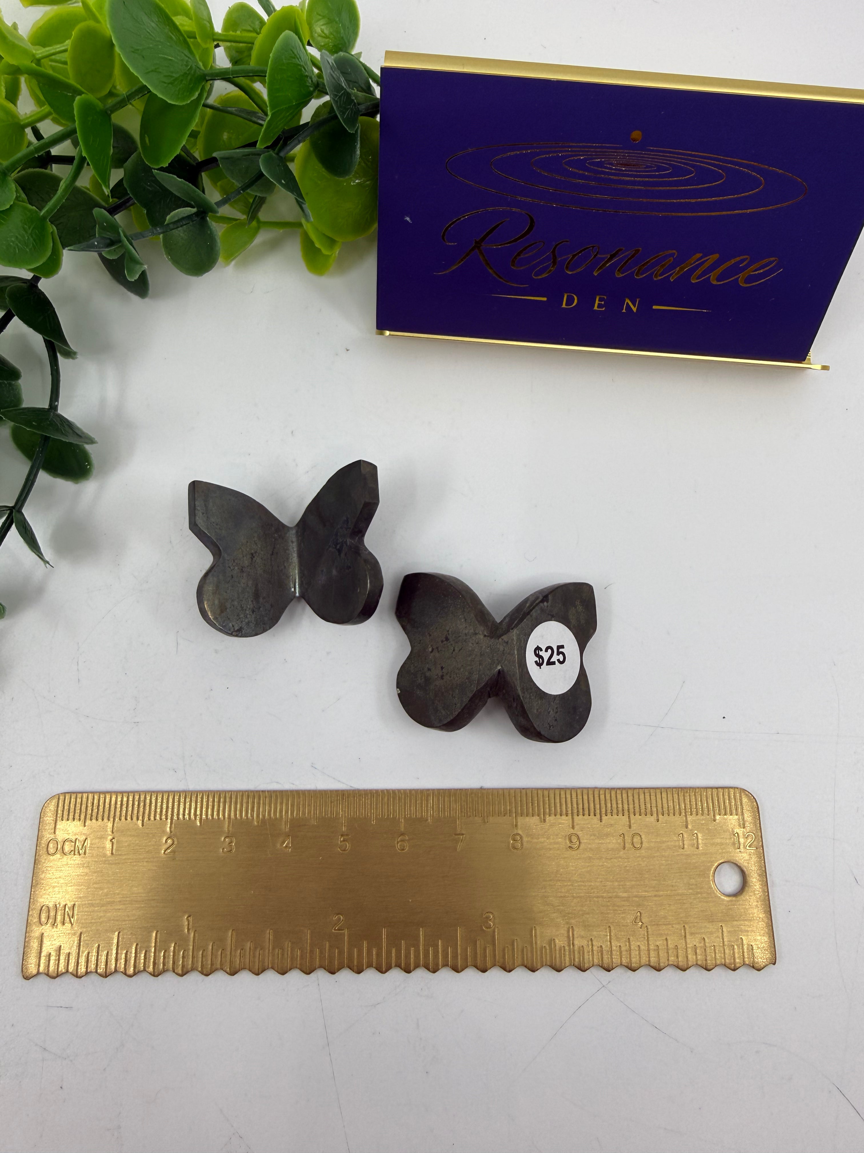 Pyrite Mini Butterfly | Intuitively Chosen