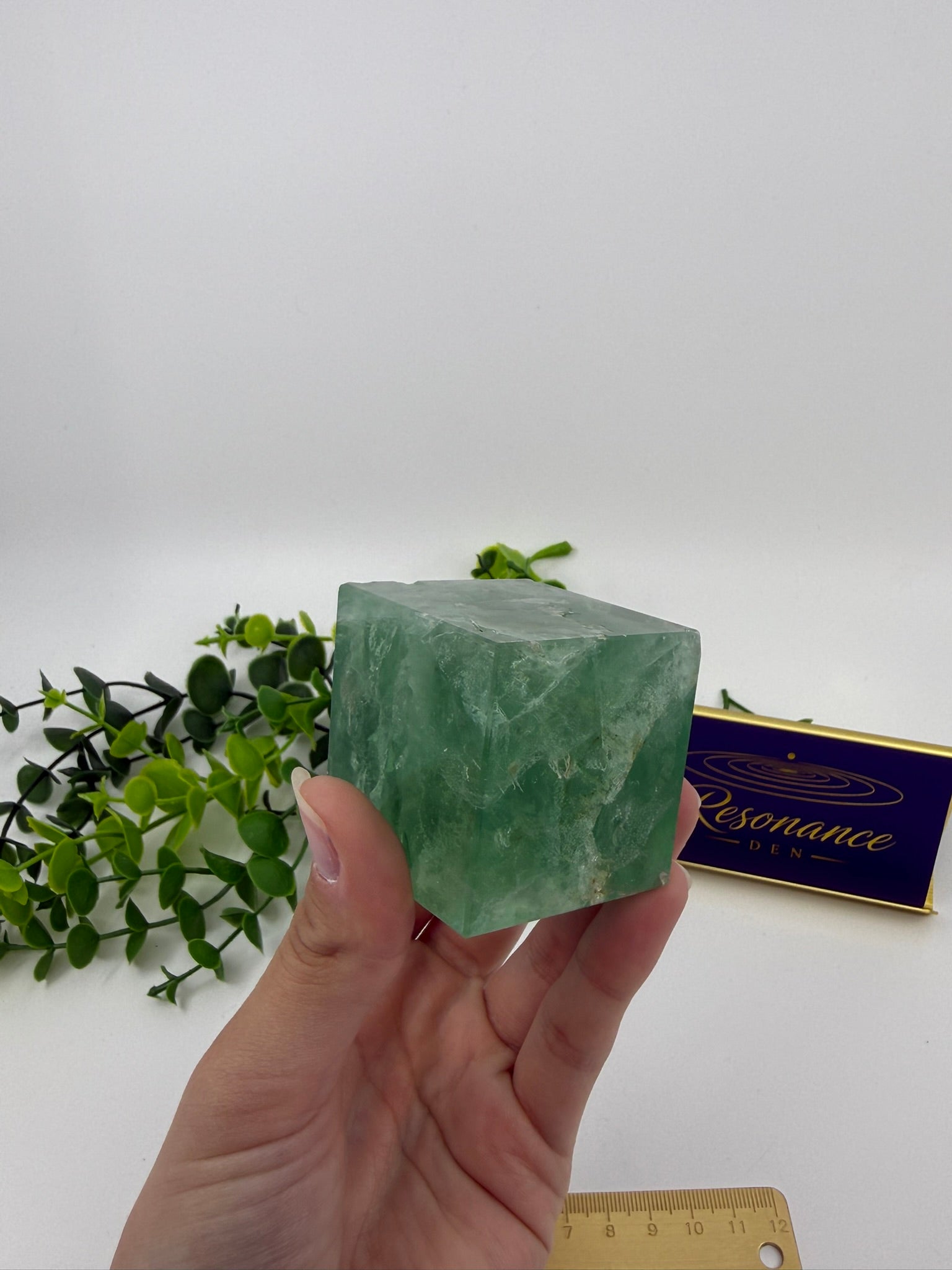 Fluorite Cube