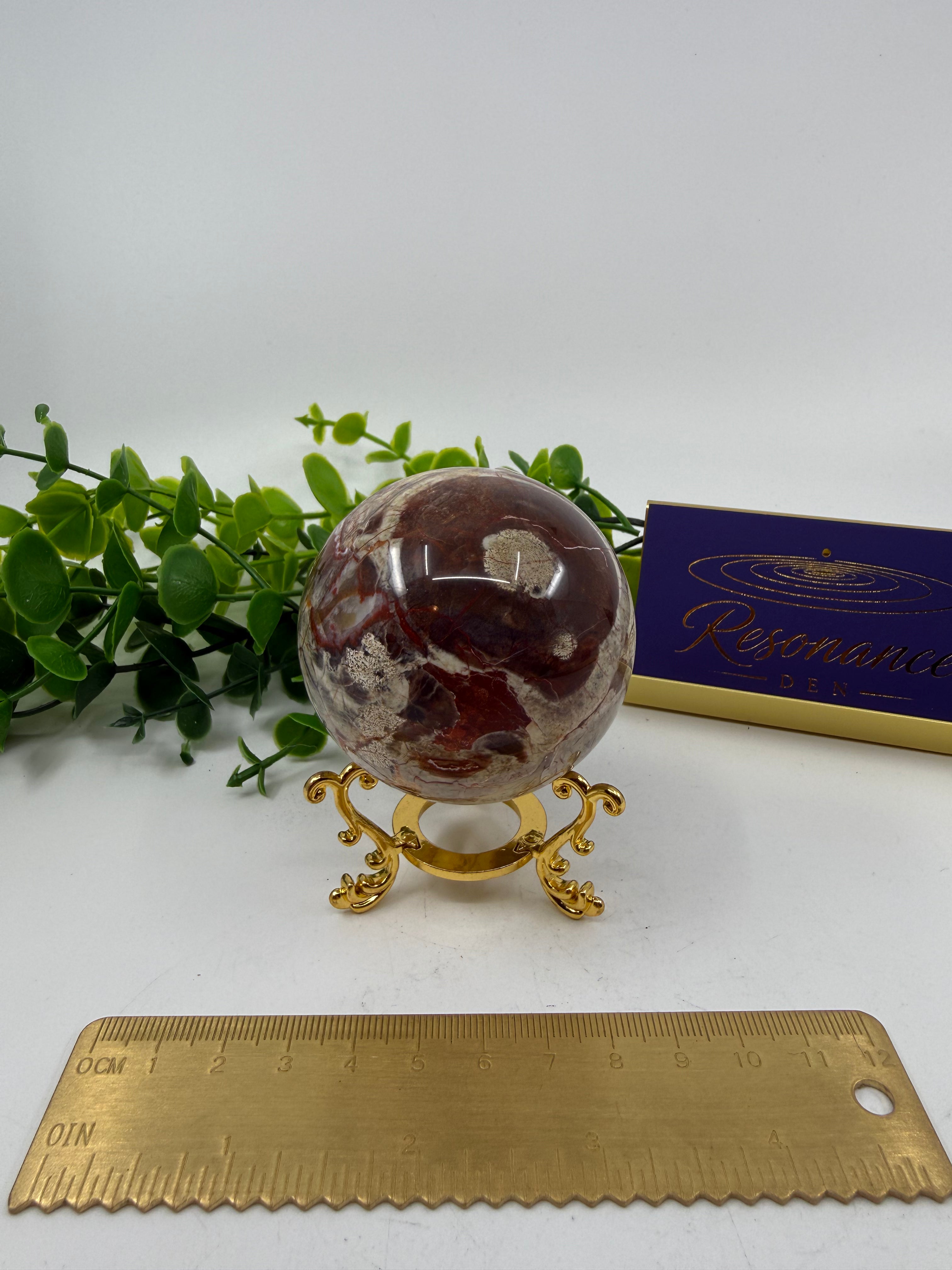 Petrified Wood Sphere (Opt A)