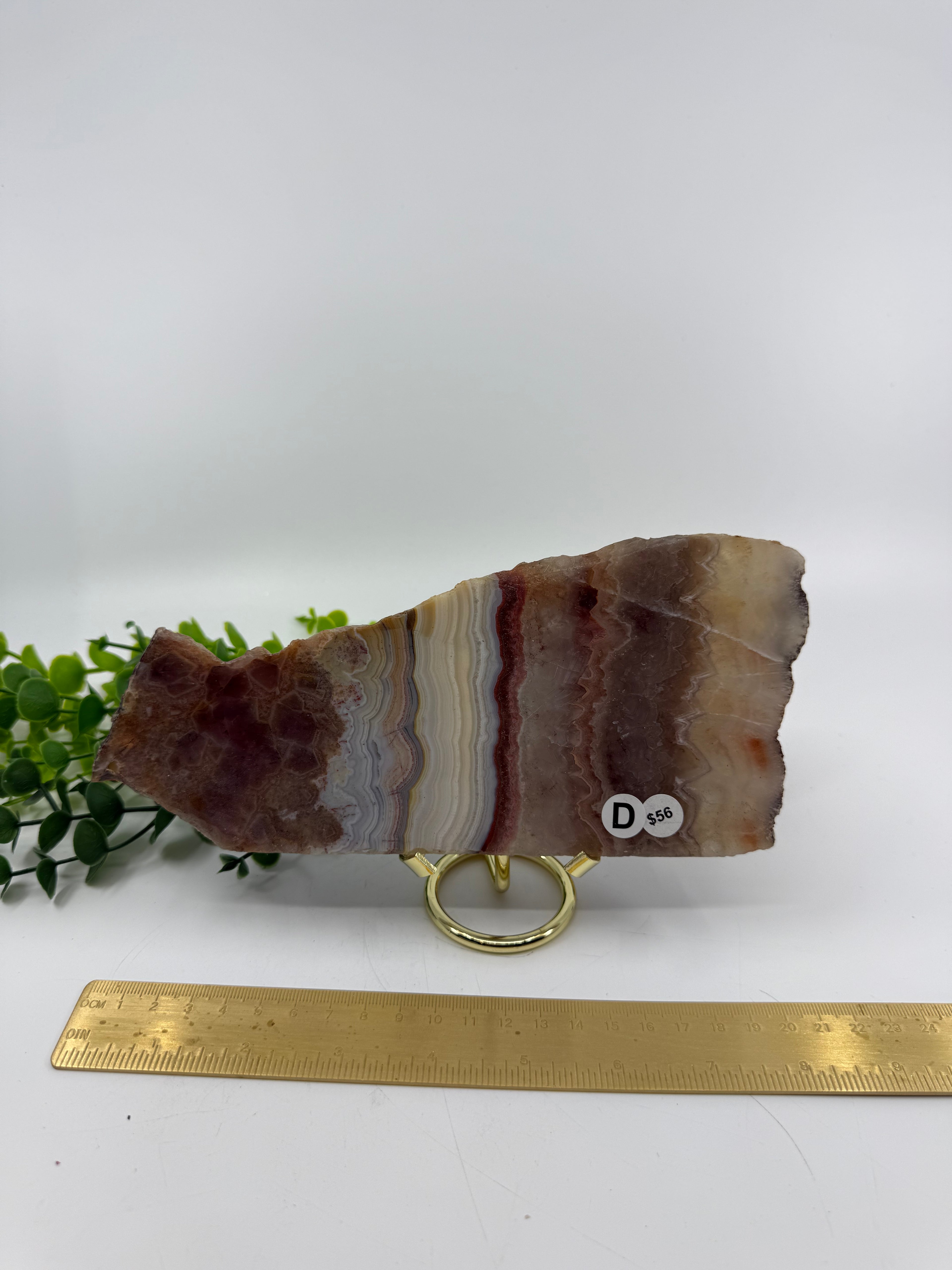 Chevron Amethyst Slab (Opt D)
