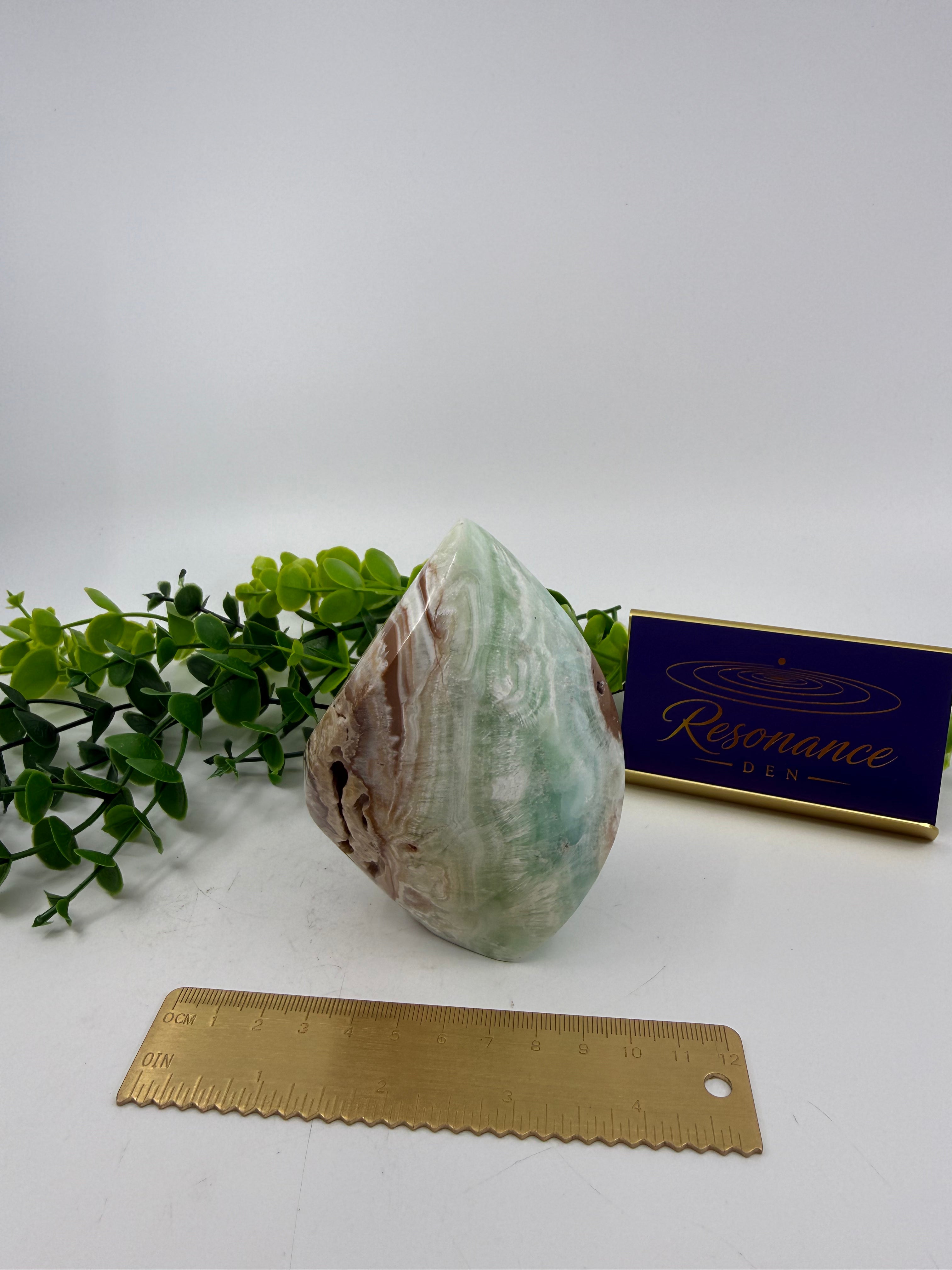Caribbean Calcite Large Flame (Opt D)