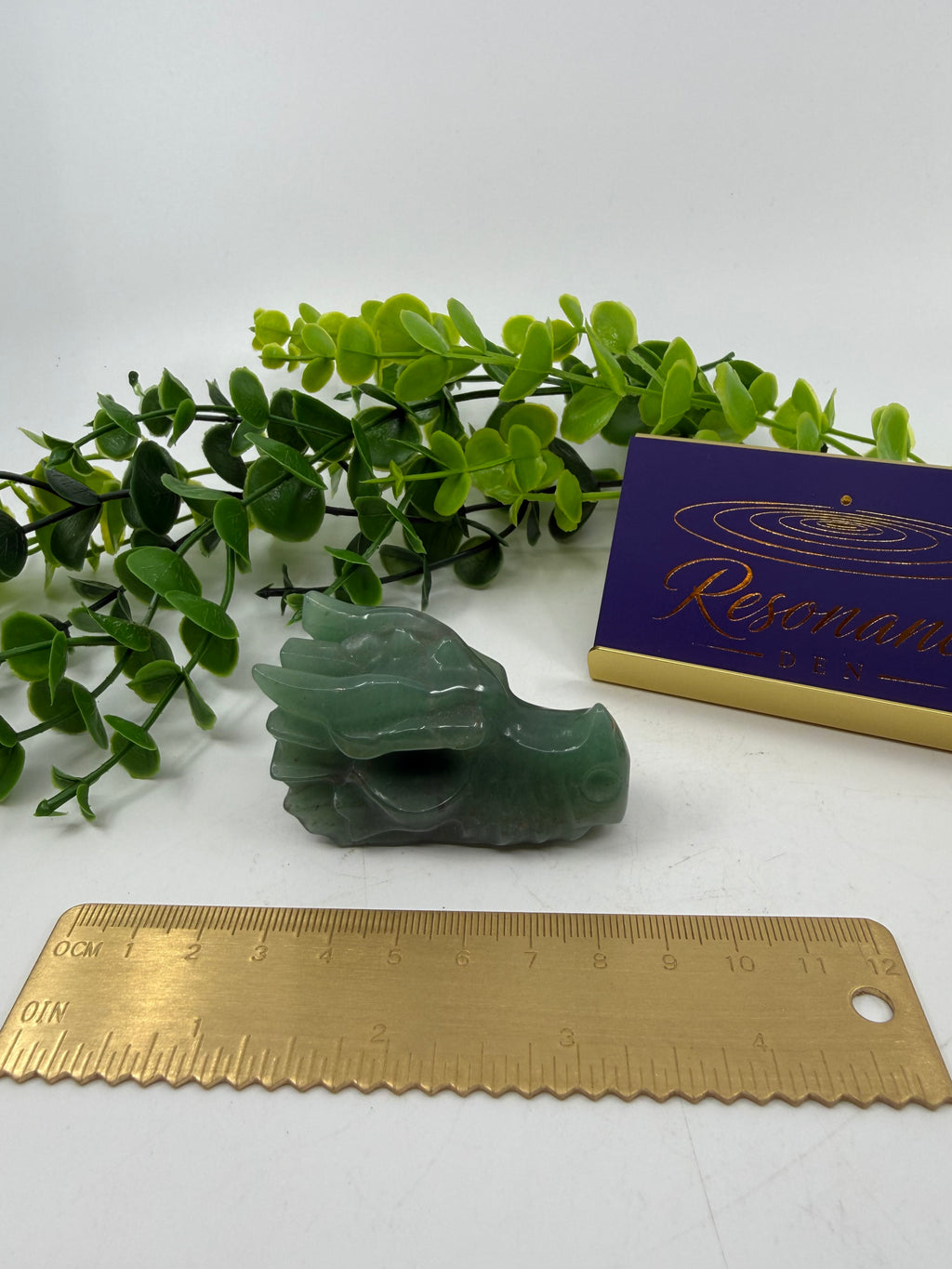 Green Aventurine Dragon's Head