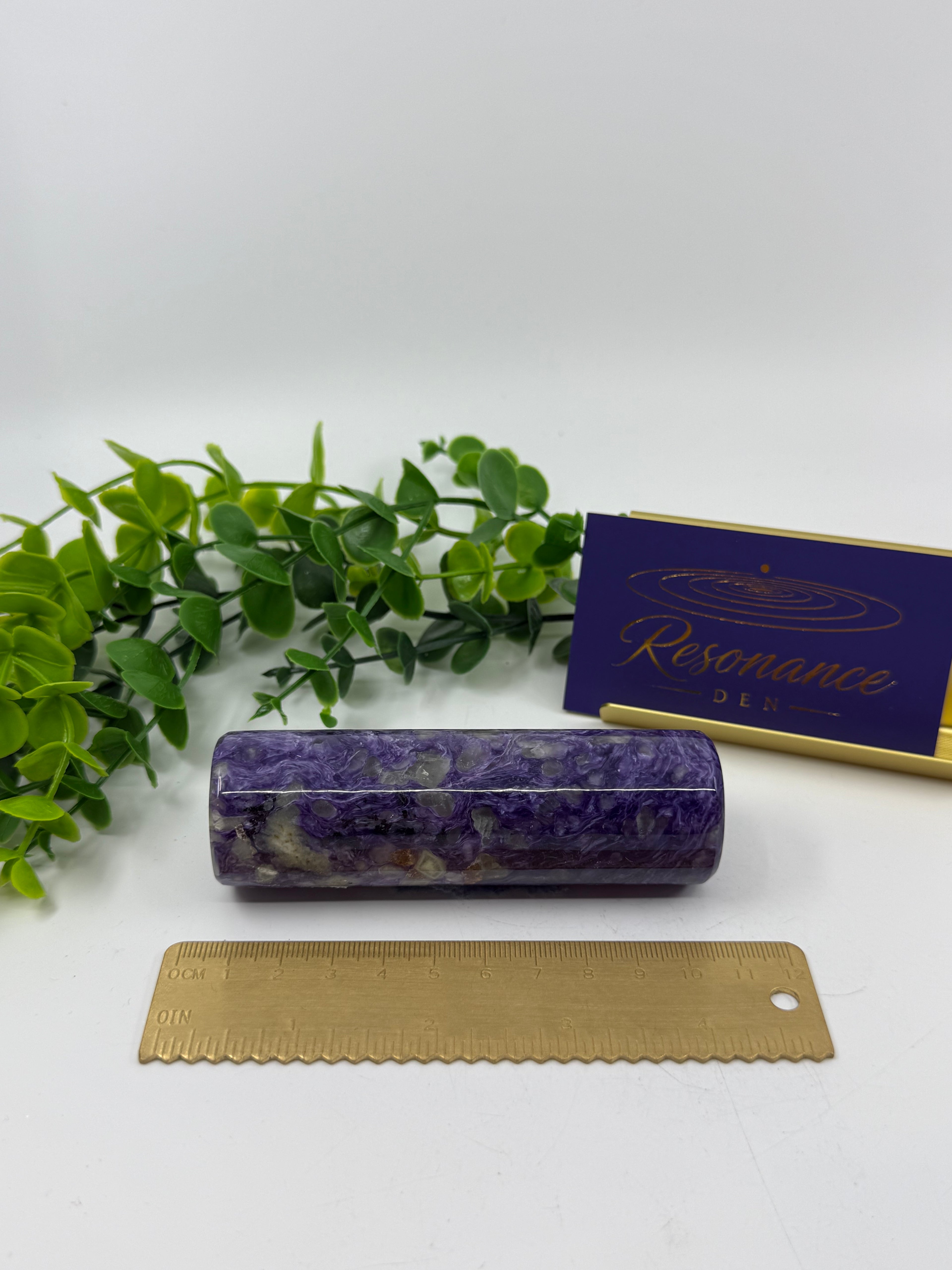 Charoite Palm Charger (Opt C)