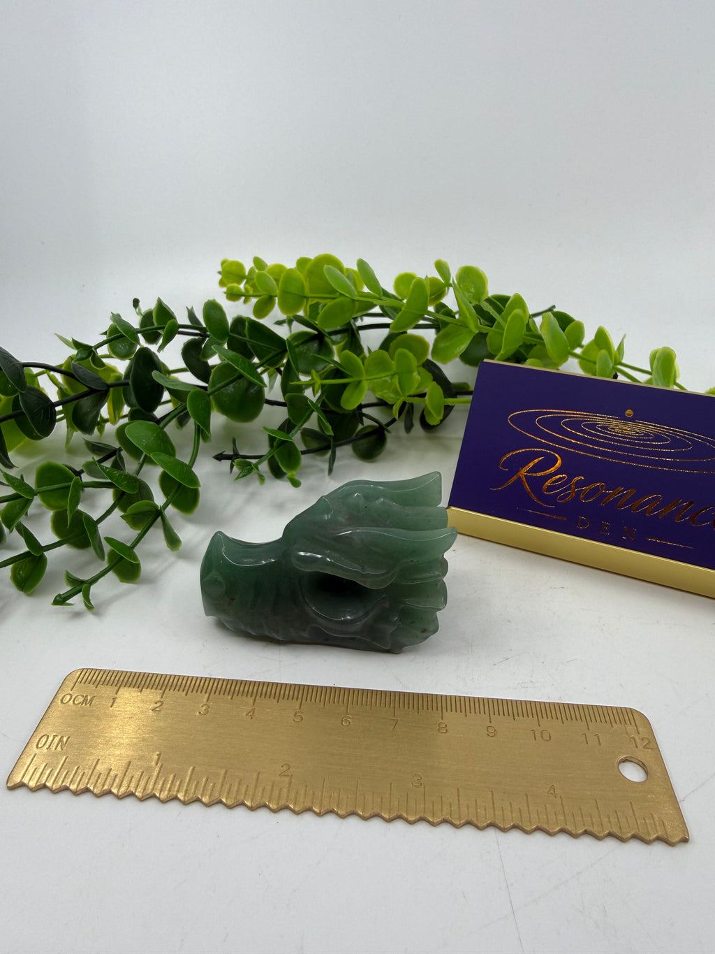Green Aventurine Dragon's Head