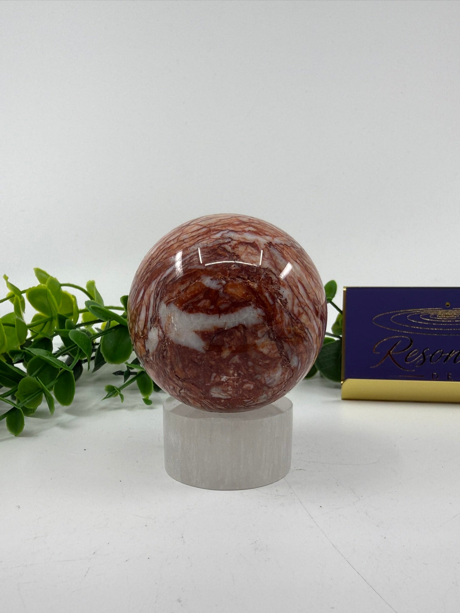 Selenite Sphere Stand