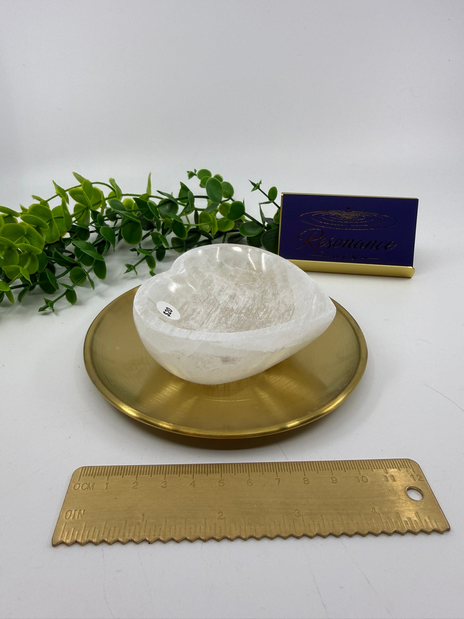 Selenite Heart Trinket Bowl | Intuitively Chosen