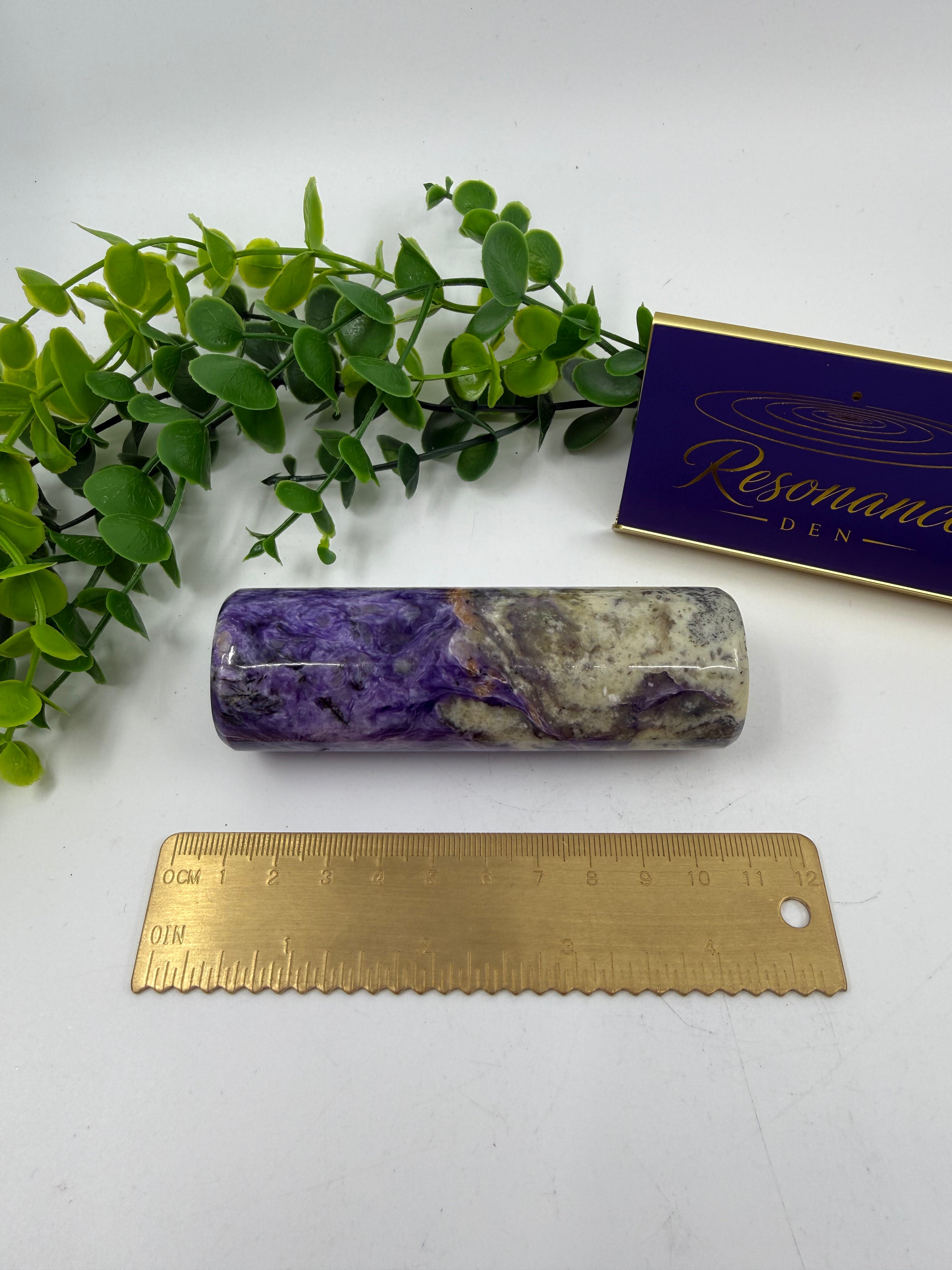Charoite Palm Charger (Opt B)