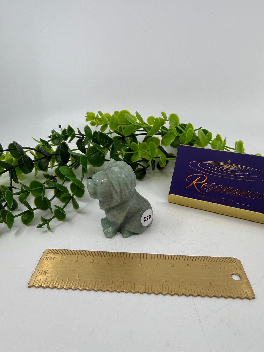 Green Aventurine Mini Lion