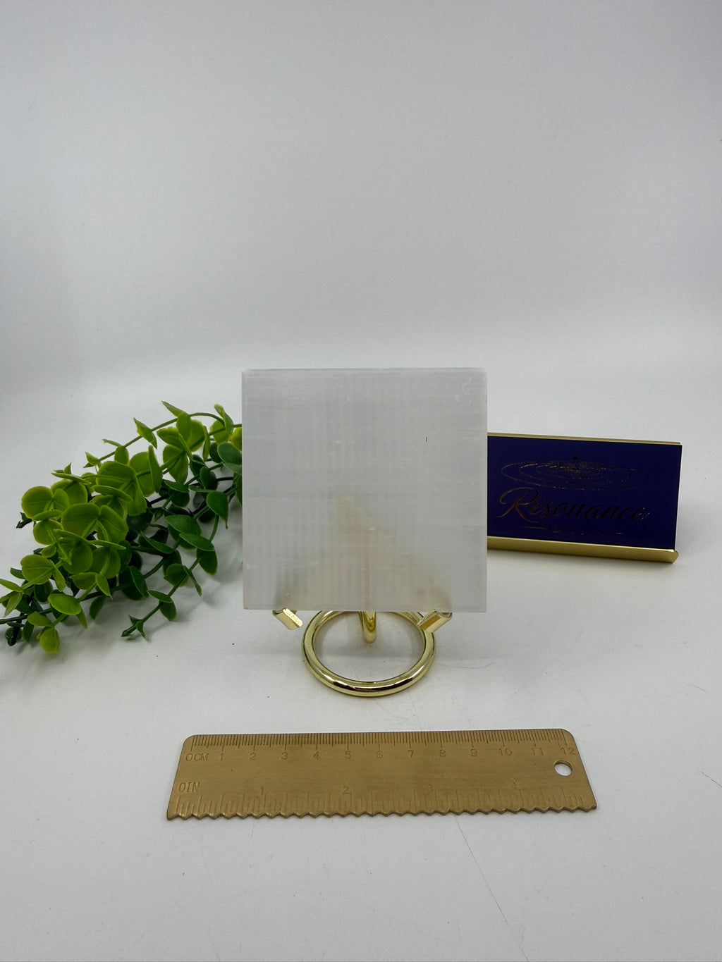 Selenite Coaster Slab | Intuitively Chosen