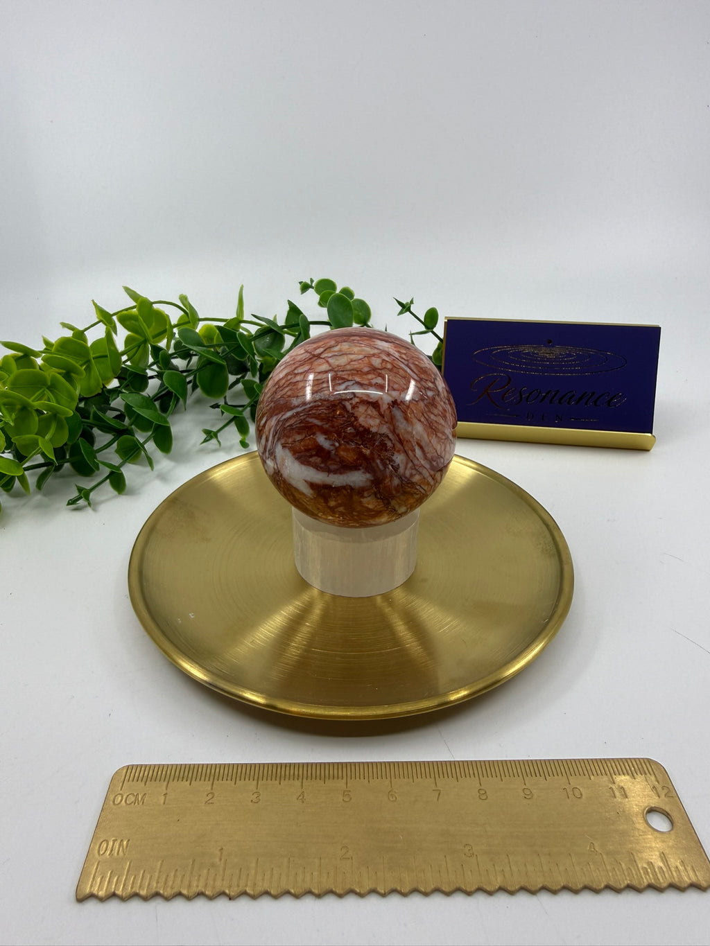 Selenite Sphere Stand