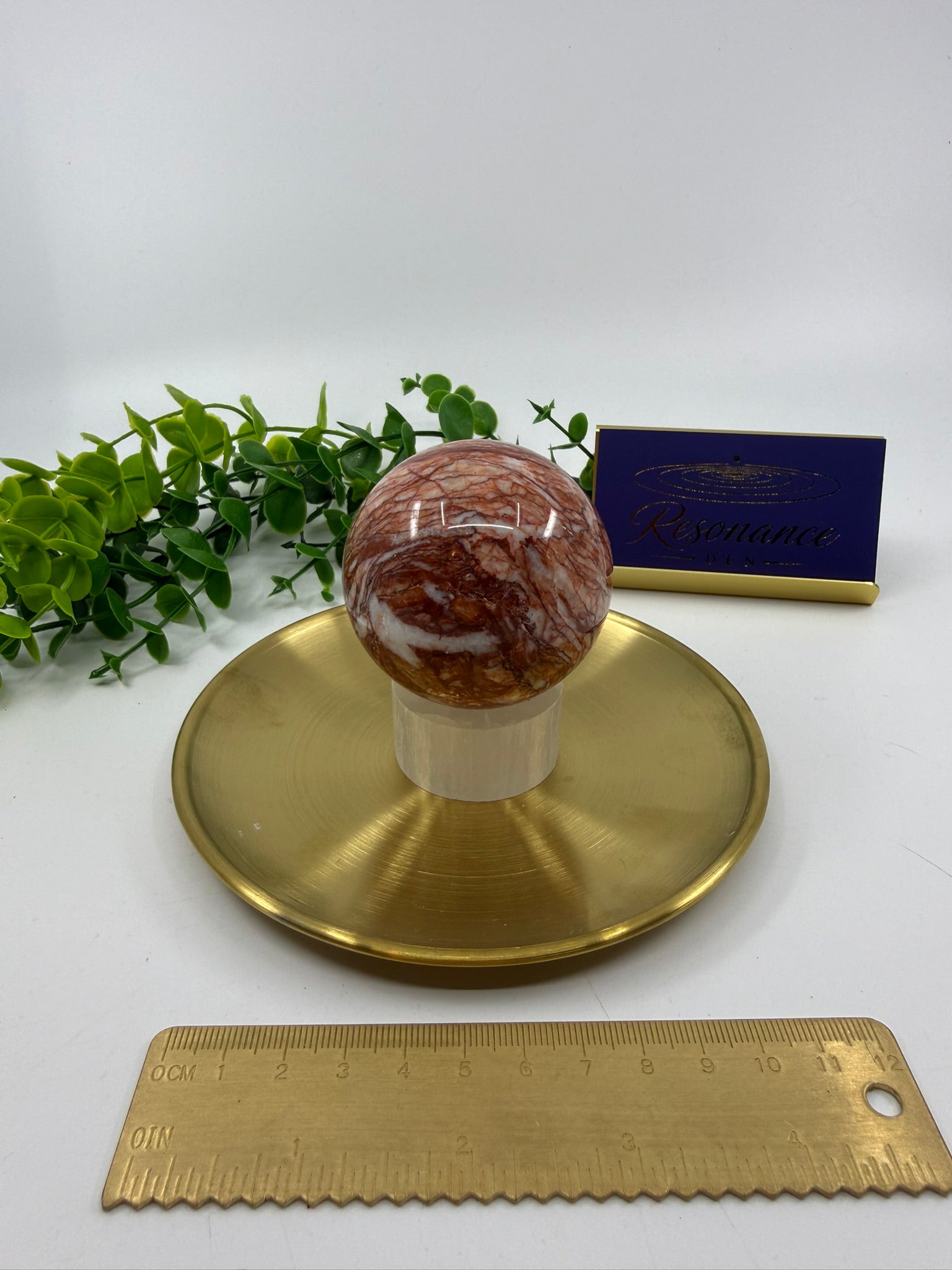 Selenite Sphere Stand