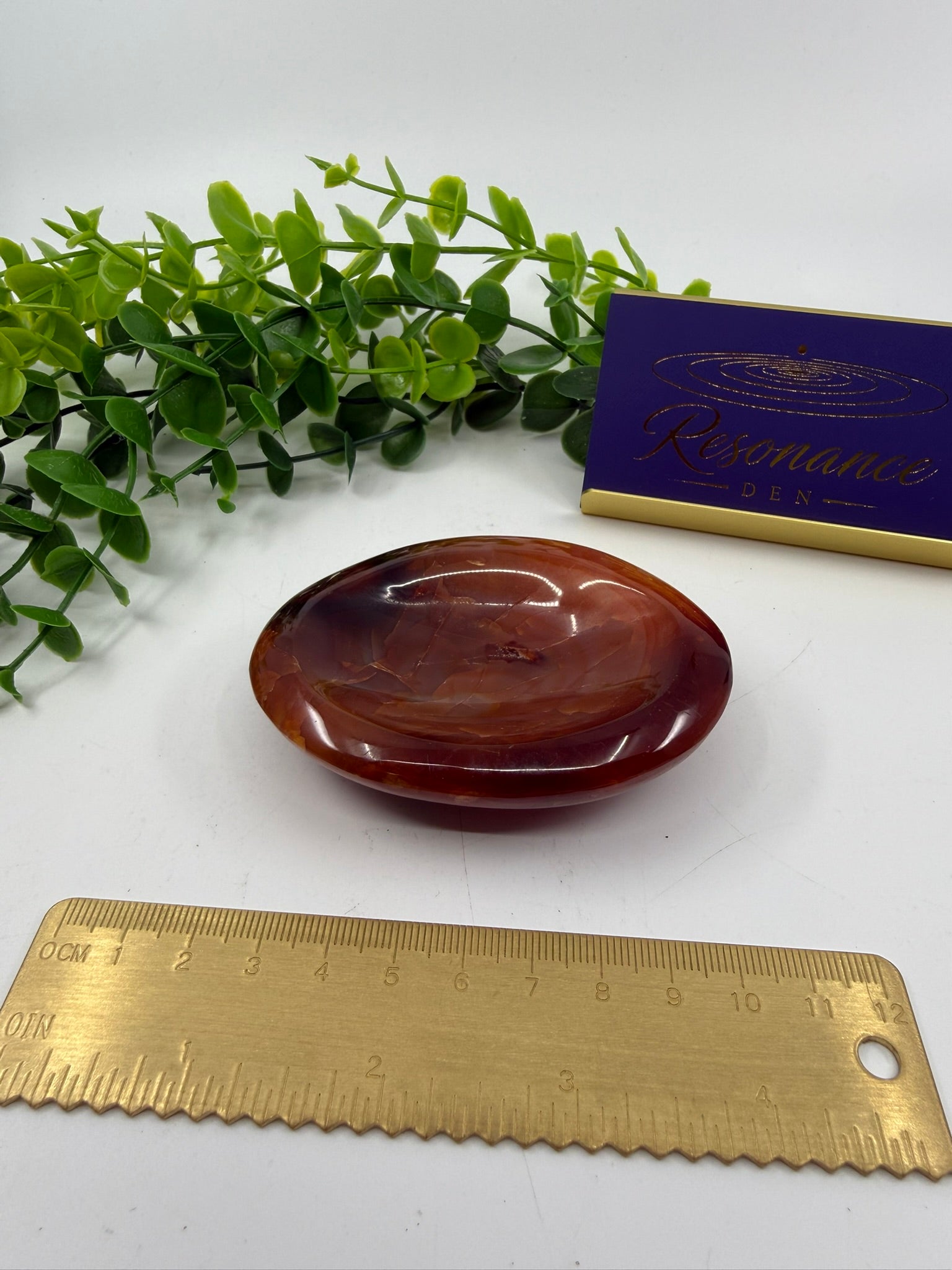 Carnelian Trinket Bowl (Opt A)