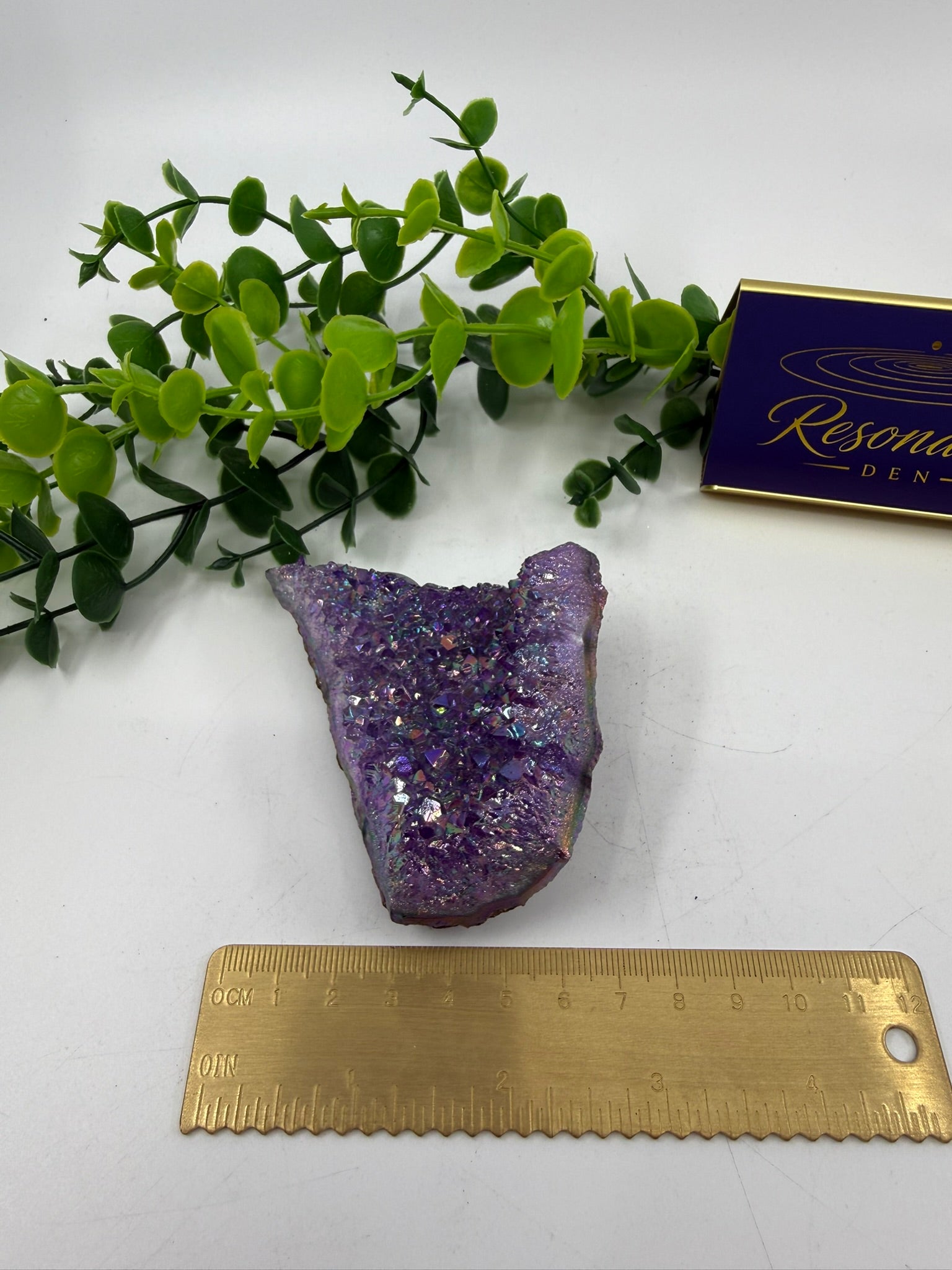 Aura Amethyst Raw Cluster (Opt C)