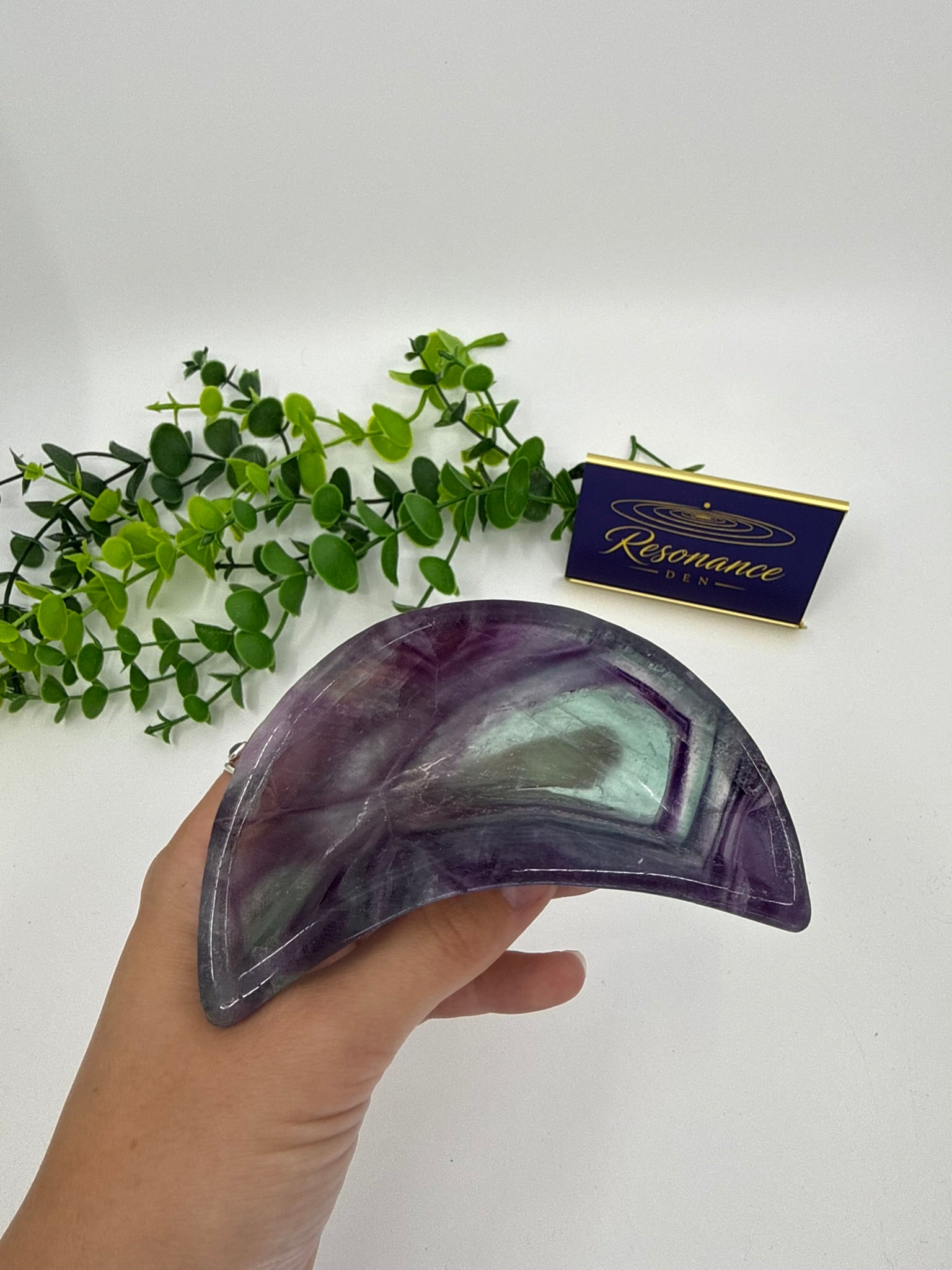 Fluorite Moon Bowl (Opt R)