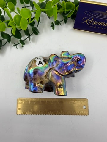 Aura Sphalerite Elephant (Opt A)