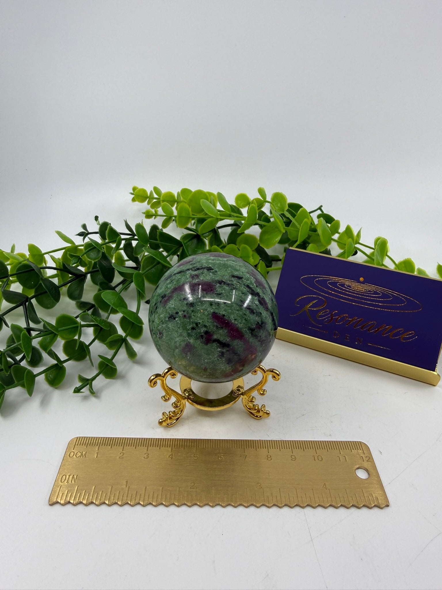 Ruby Zoisite Sphere (Opt D)