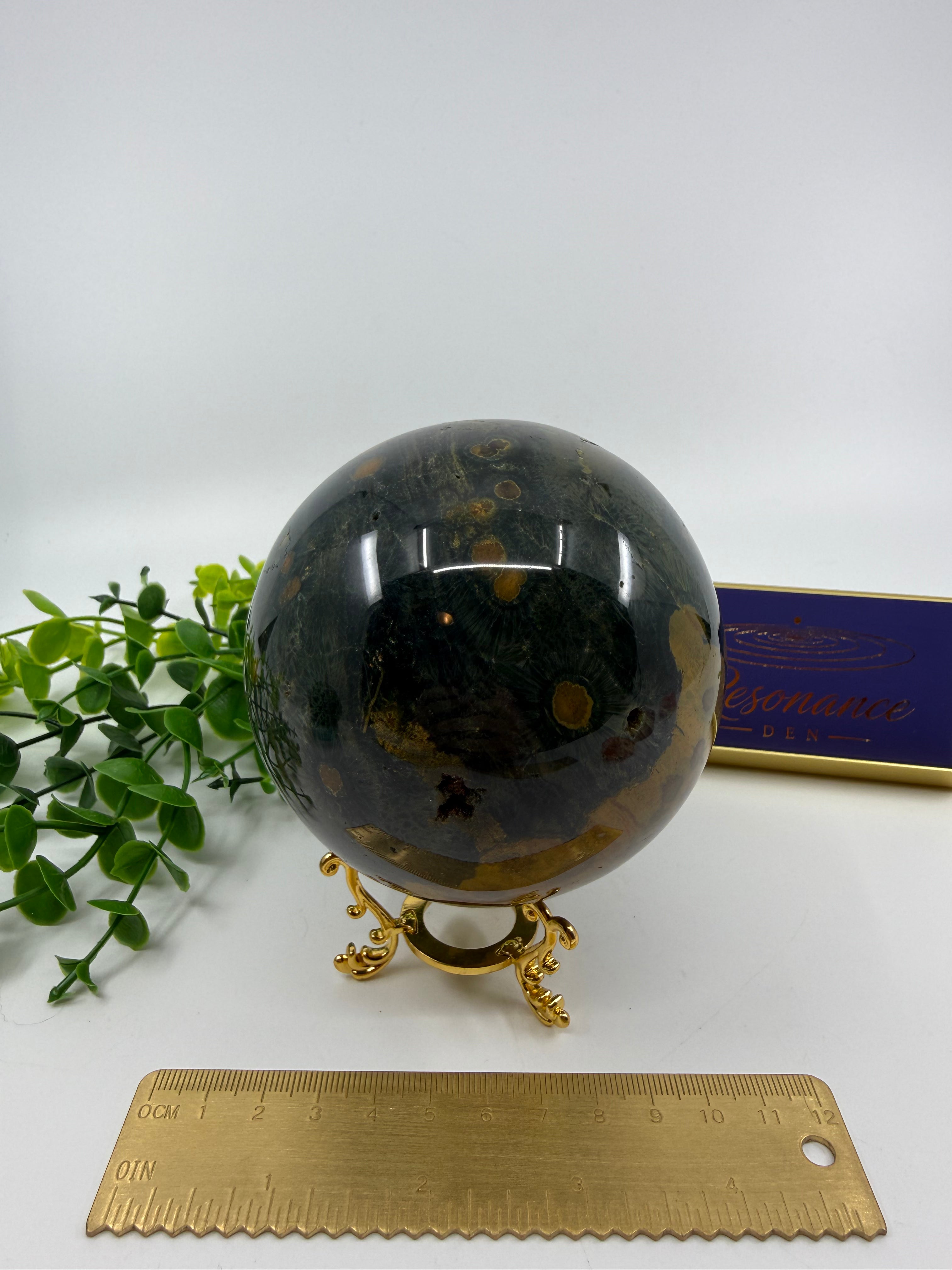 Indian Sea Jasper Large Sphere