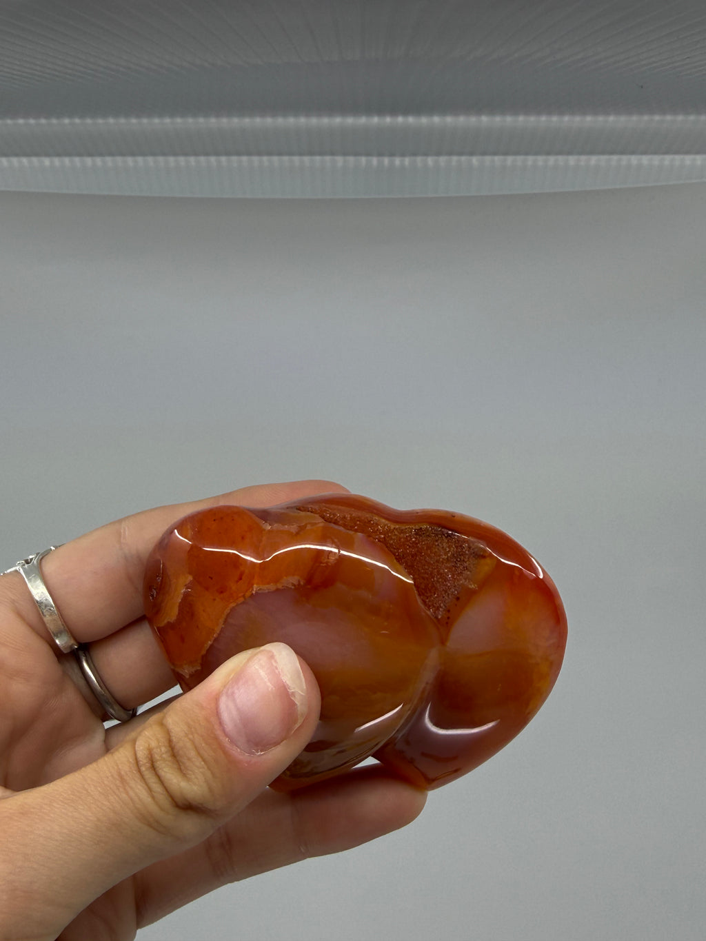 Carnelian Double Heart (Opt D)
