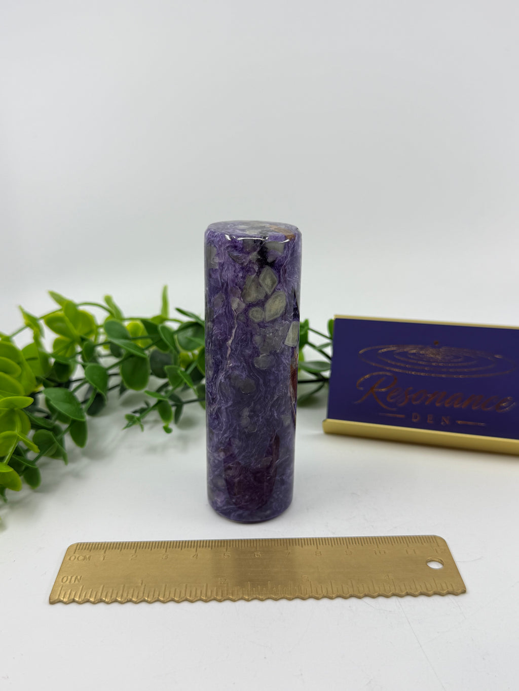 Charoite Palm Charger (Opt C)