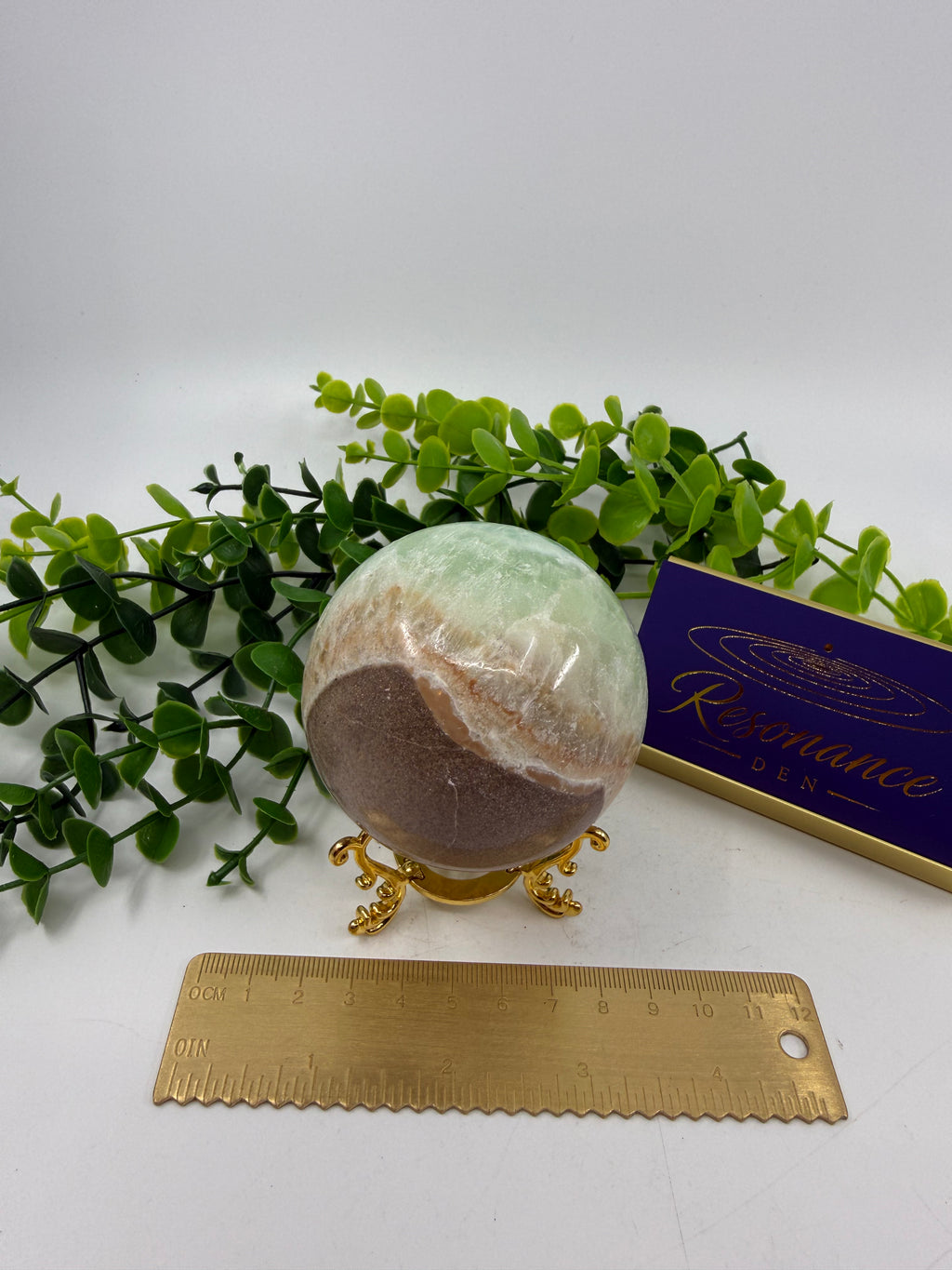 Caribbean Calcite Sphere (Opt E)