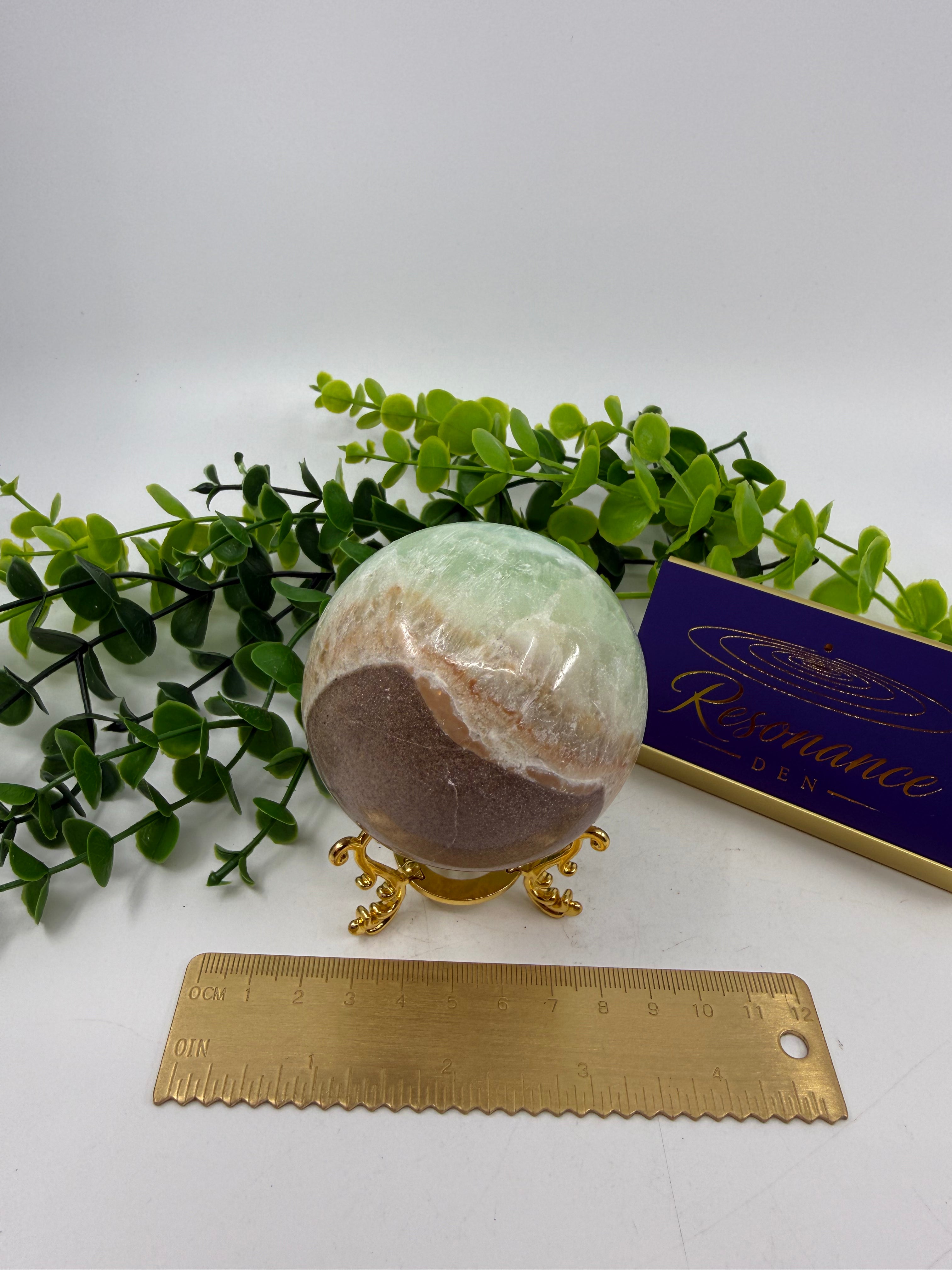 Caribbean Calcite Sphere (Opt E)