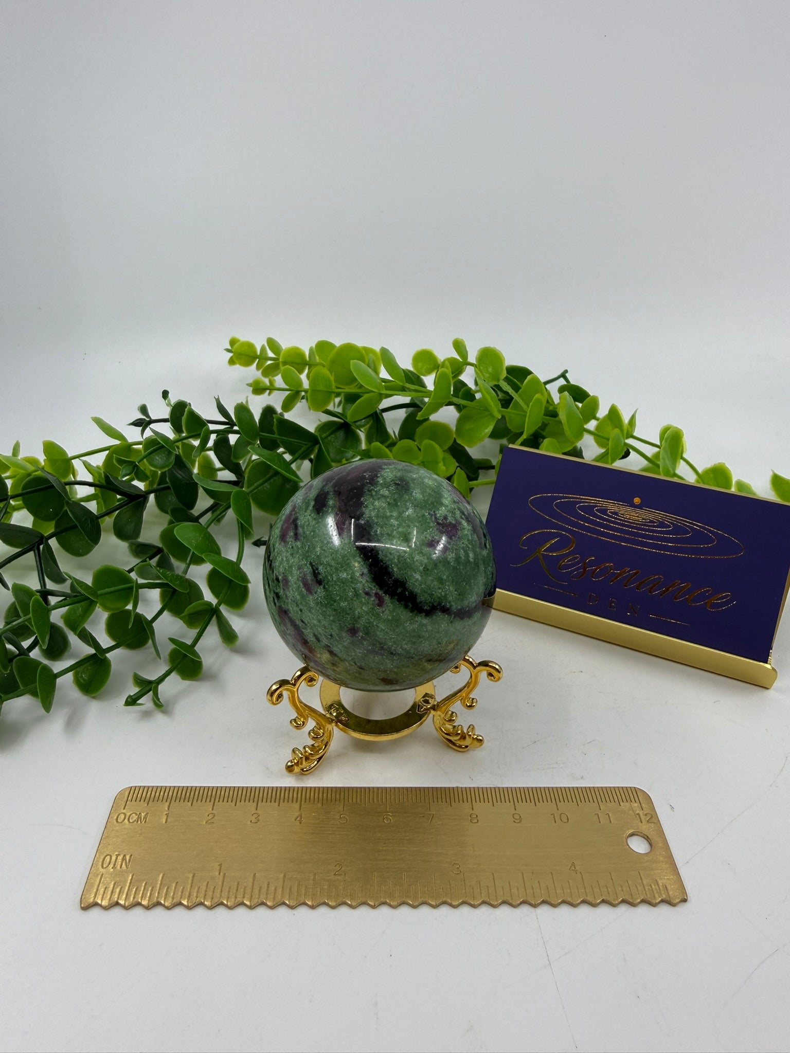 Ruby Zoisite Sphere (Opt D)