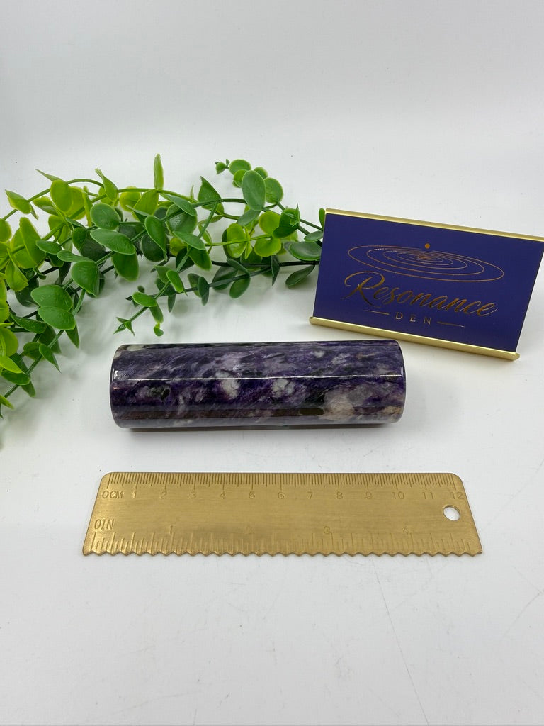 Charoite Palm Charger (Opt A)
