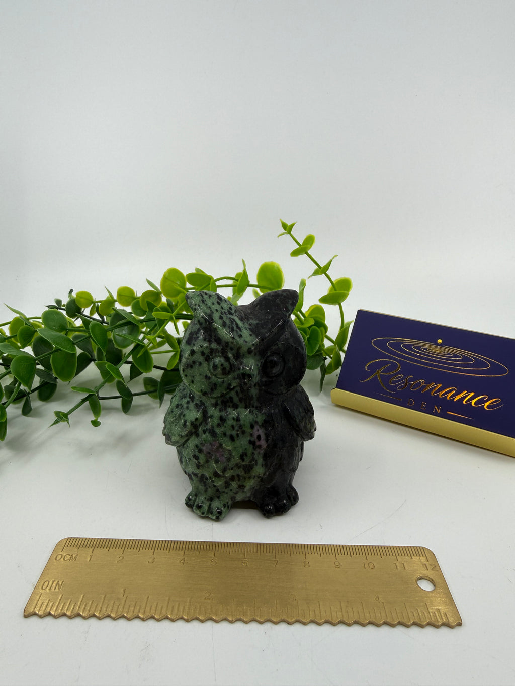 Ruby Zoisite Owl (Opt A)