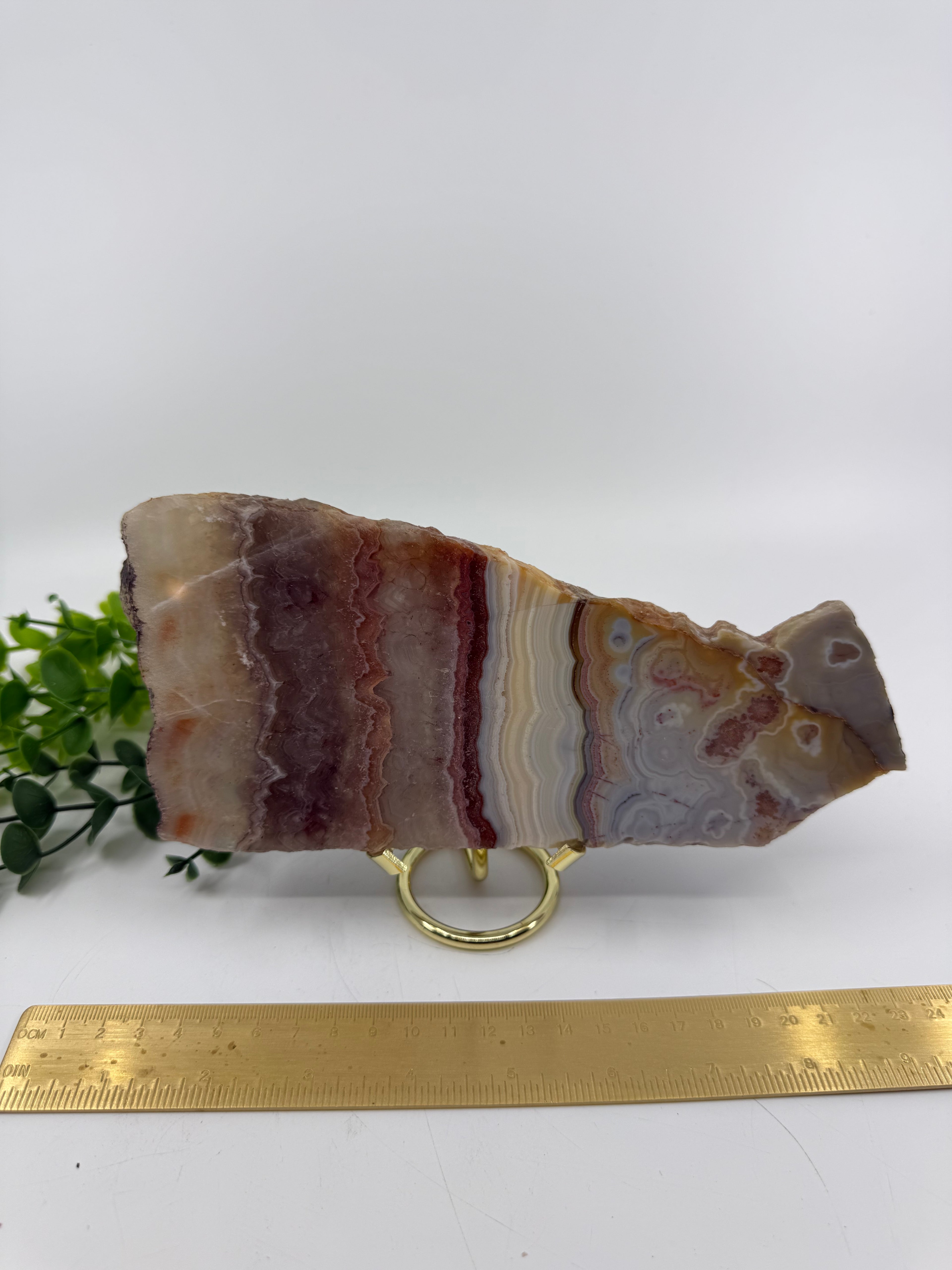 Chevron Amethyst Slab (Opt D)