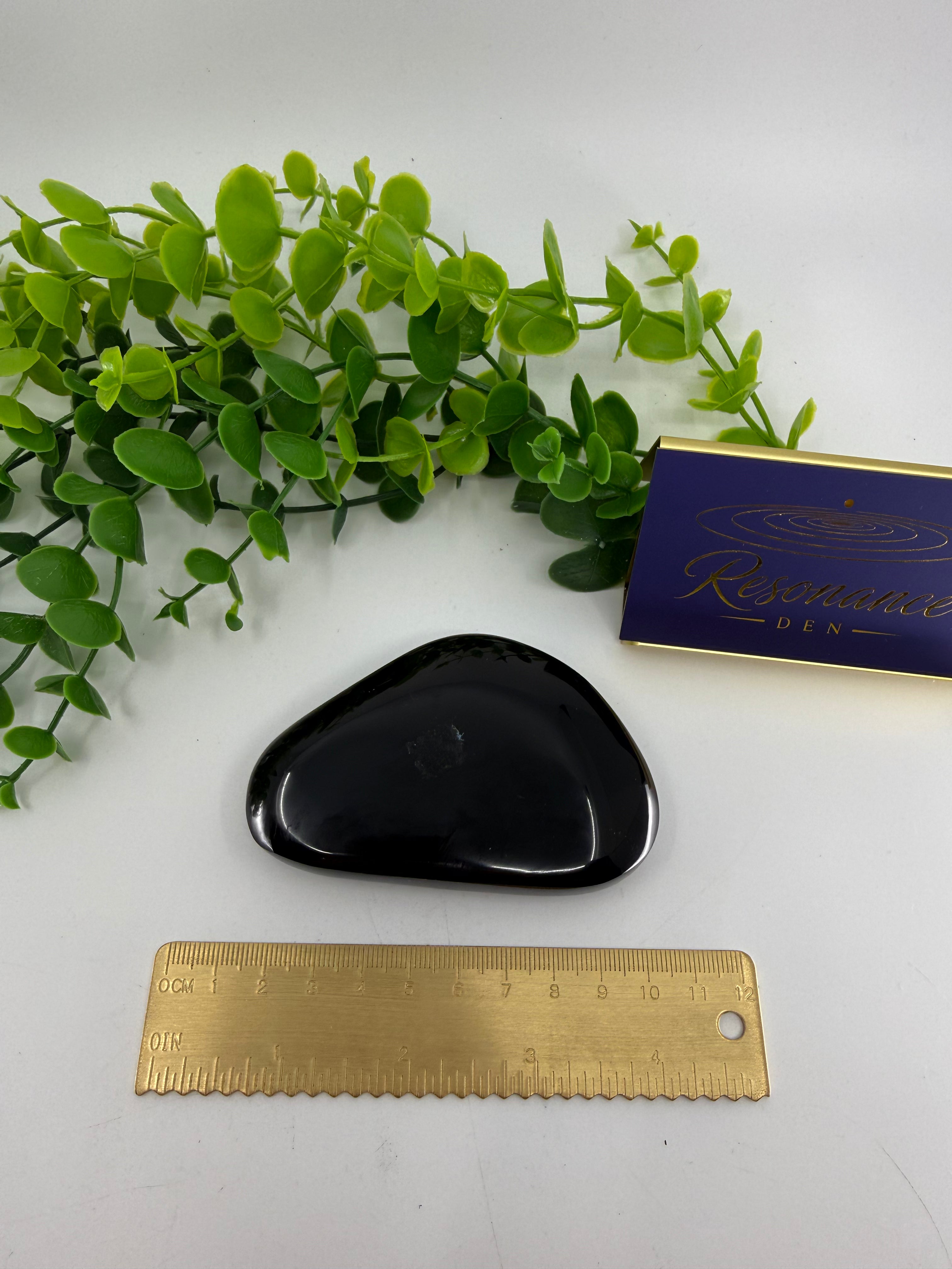 Silver Sheen Obsidian Hearts (Opt C)