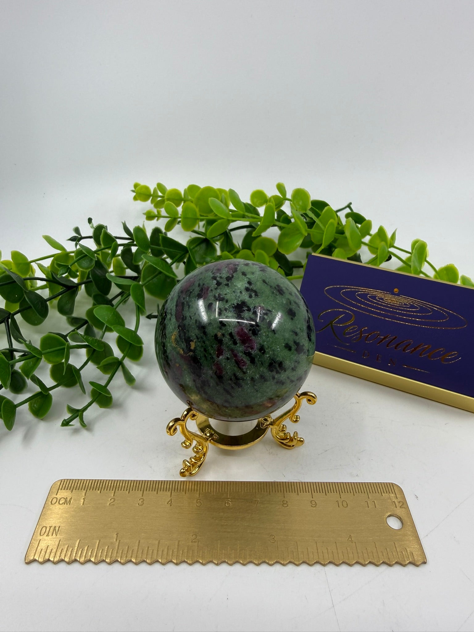 Ruby Zoisite Sphere (Opt F)