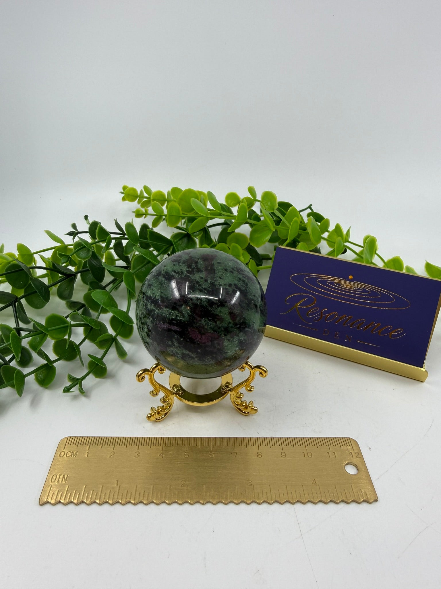 Ruby Zoisite Sphere (Opt B)