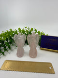 Rose Quartz Angel Carvings | Intuitively Chosen