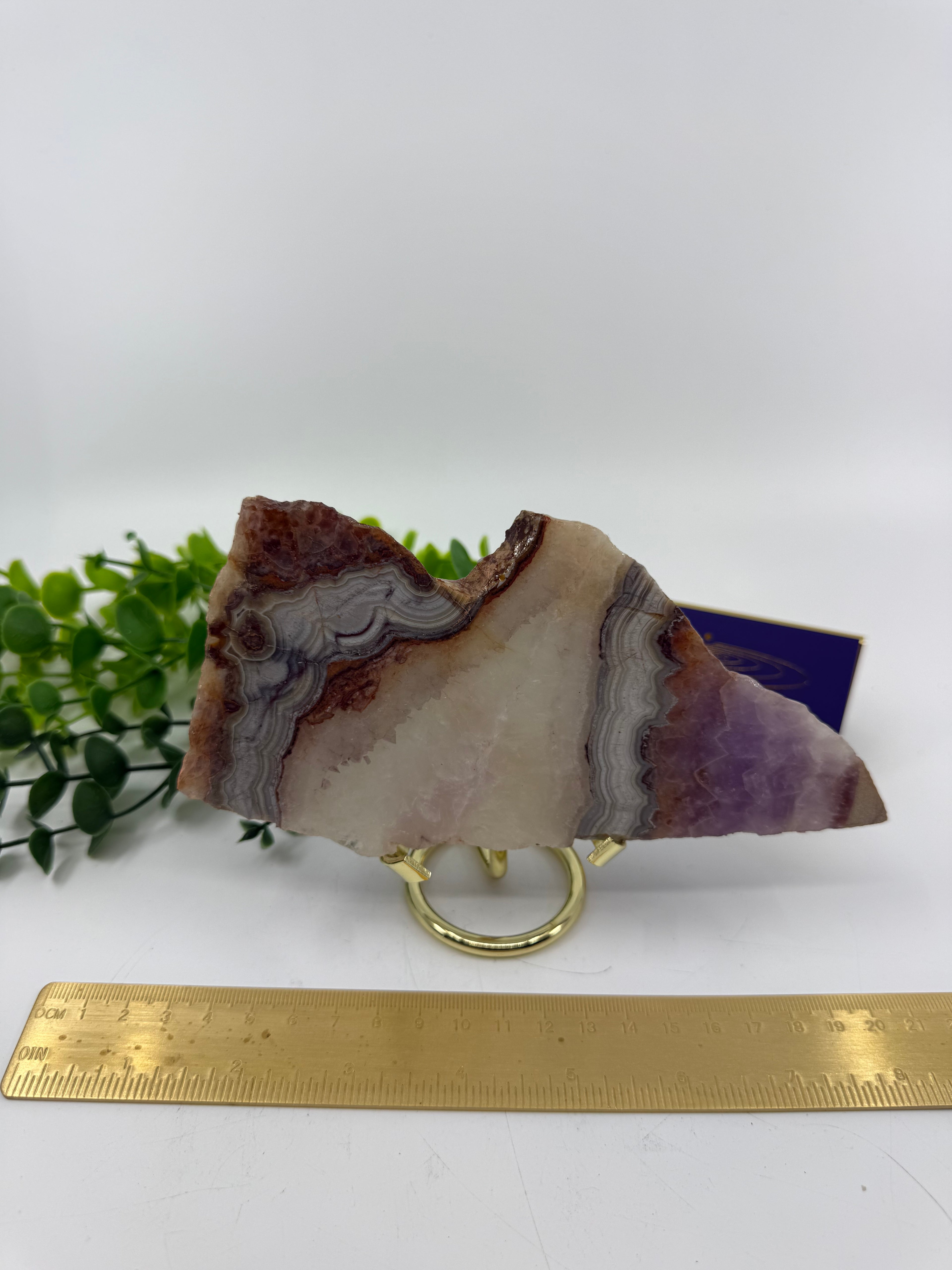 Chevron Amethyst Slab (Opt C)