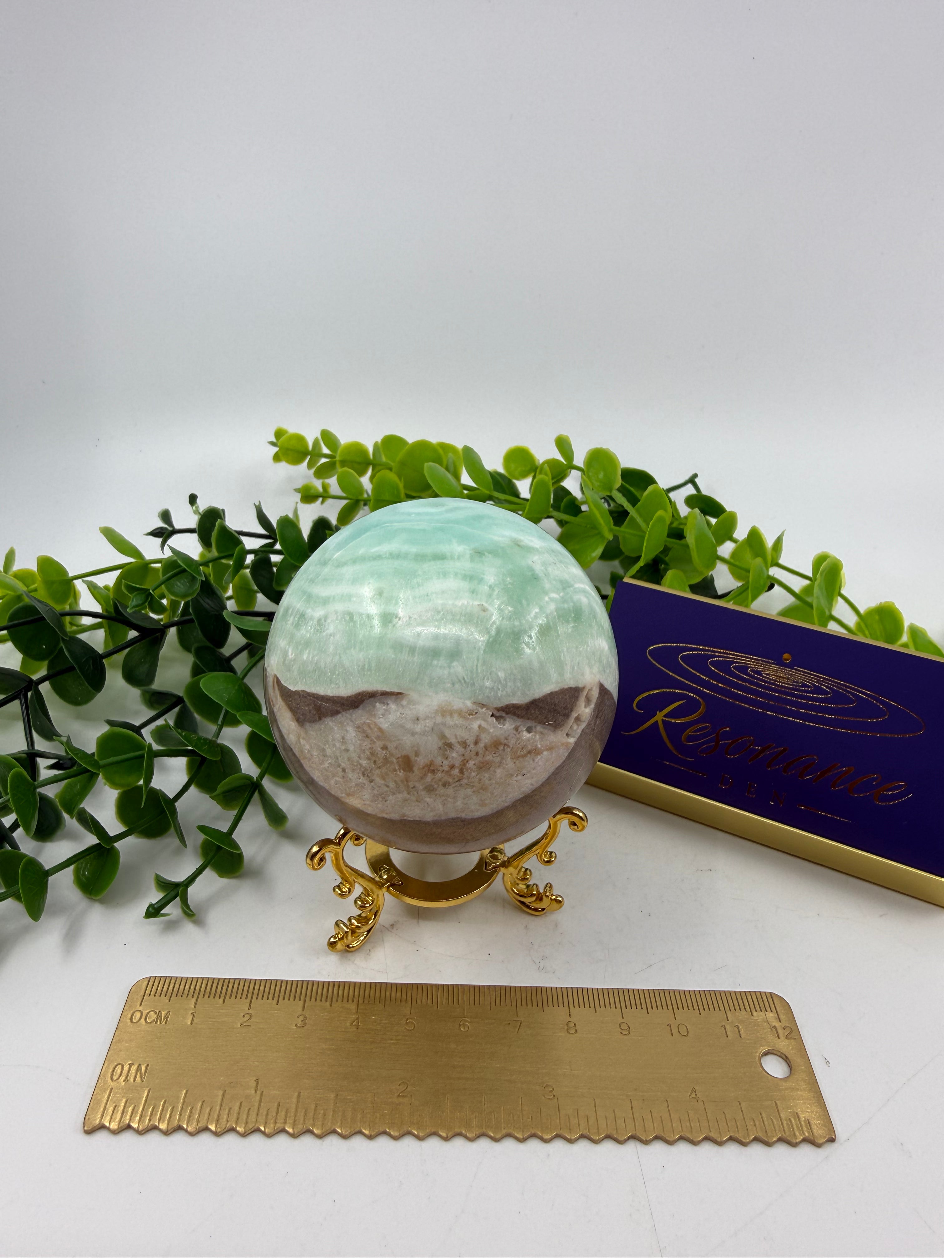 Caribbean Calcite Sphere (Opt C)