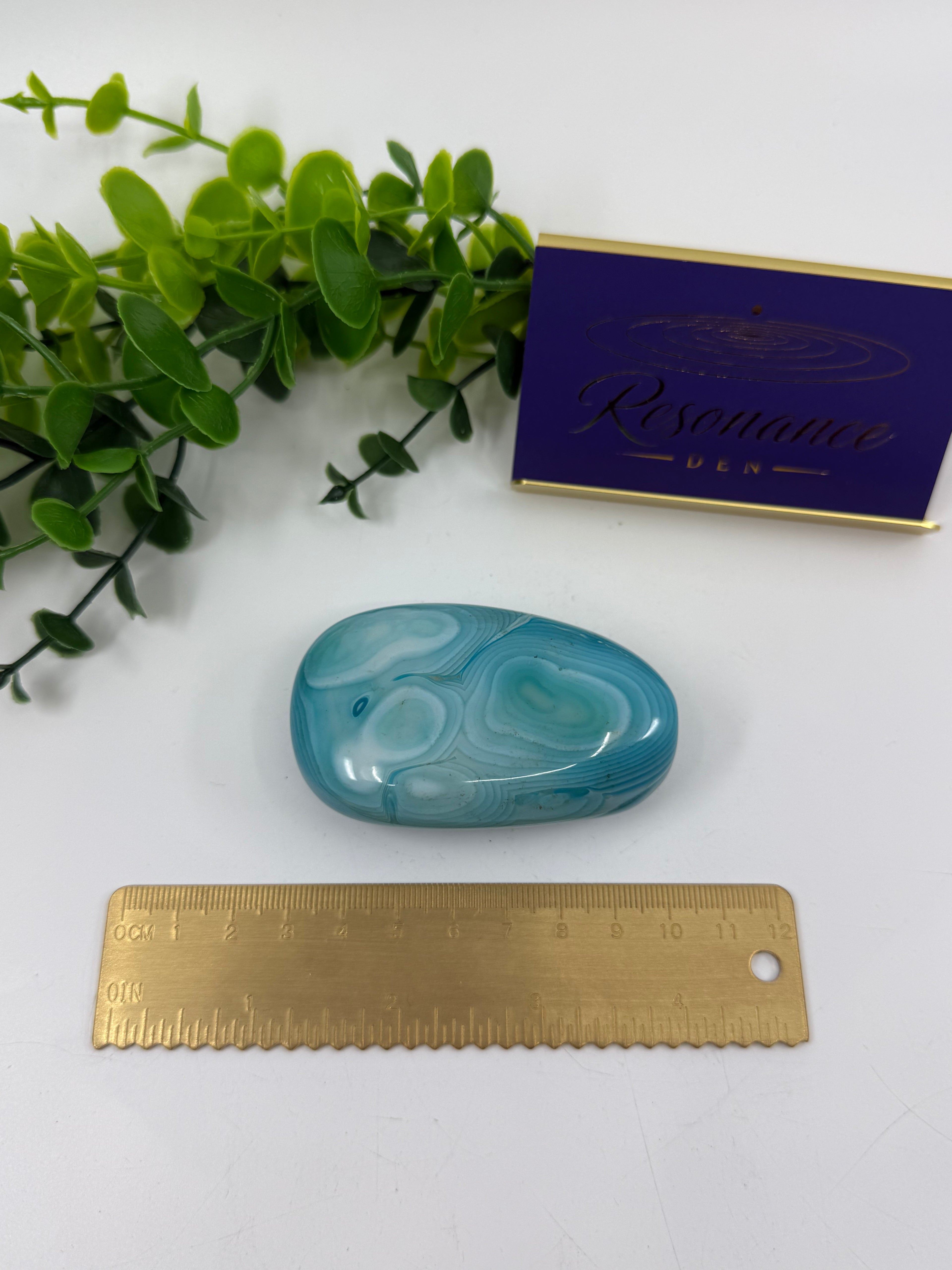 Dyed Blue Agate Freeform (Opt I)