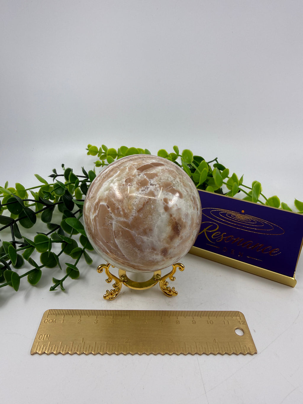 Caribbean Calcite Sphere (Opt D)