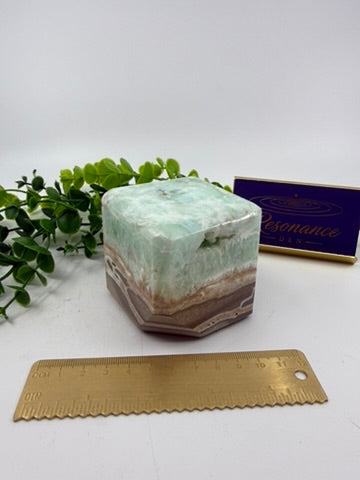 Caribbean Calcite Cube (Opt B)