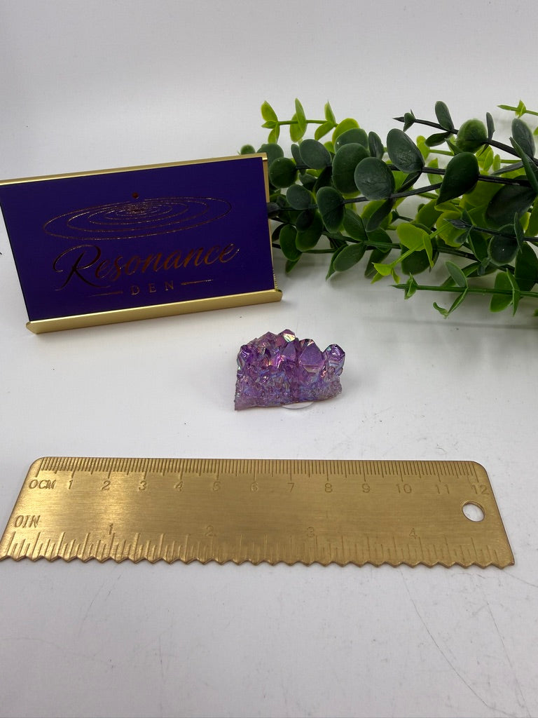Aura Amethyst Raw Cluster (Opt B)