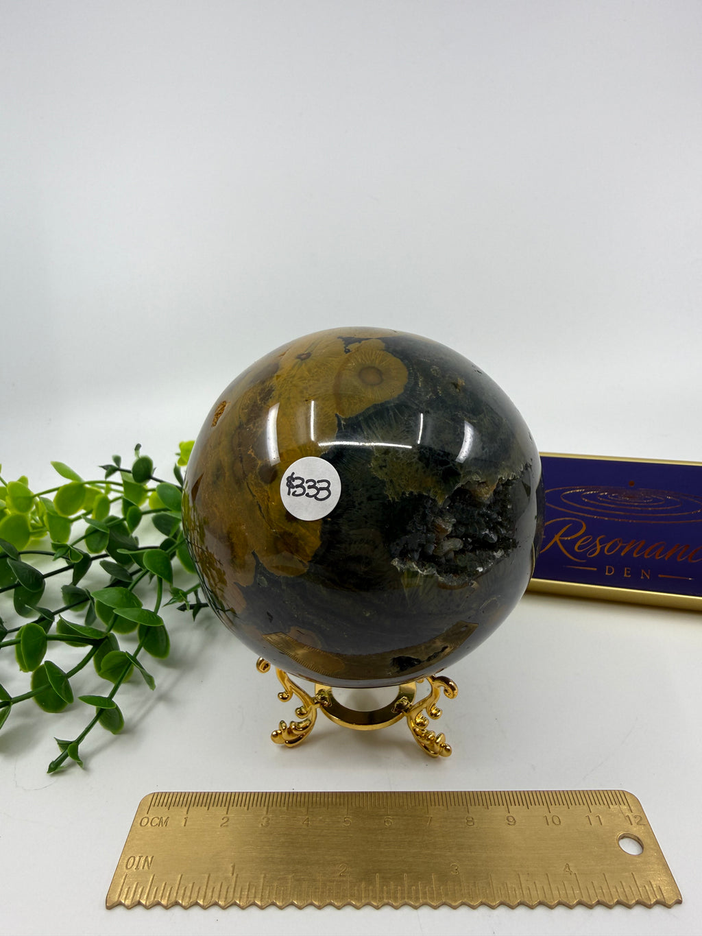 Indian Sea Jasper Large Sphere