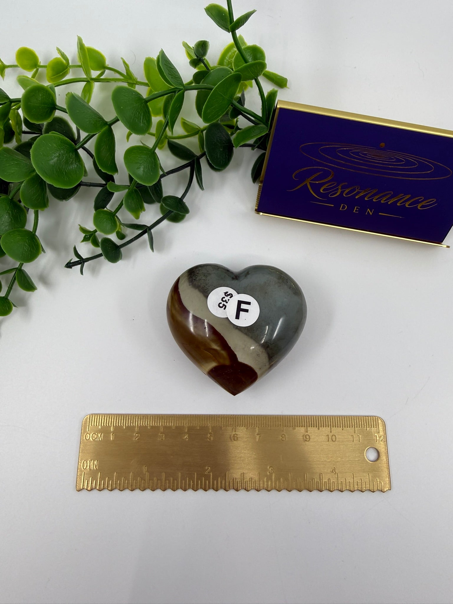 Polychrome Jasper Heart (Opt F)