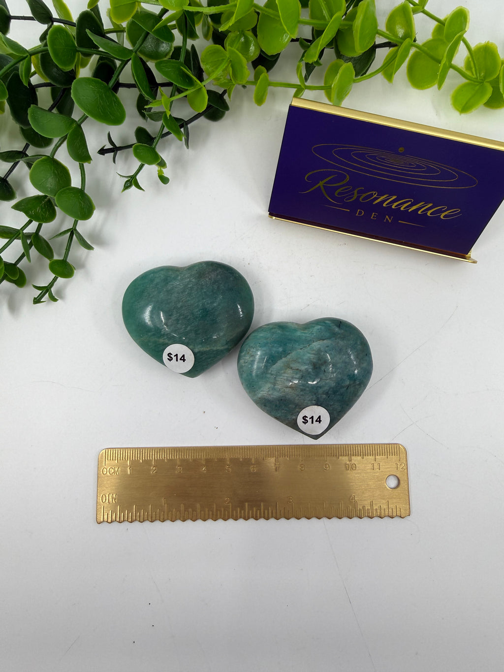Amazonite Small hearts | Intuitively Chosen